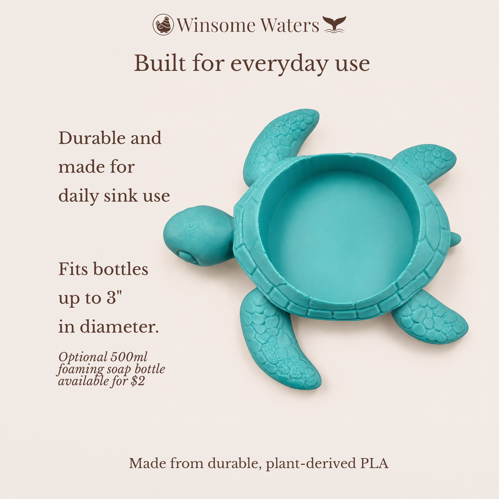 Sea Turtle Universal Soap Holder - Winsome Waters
