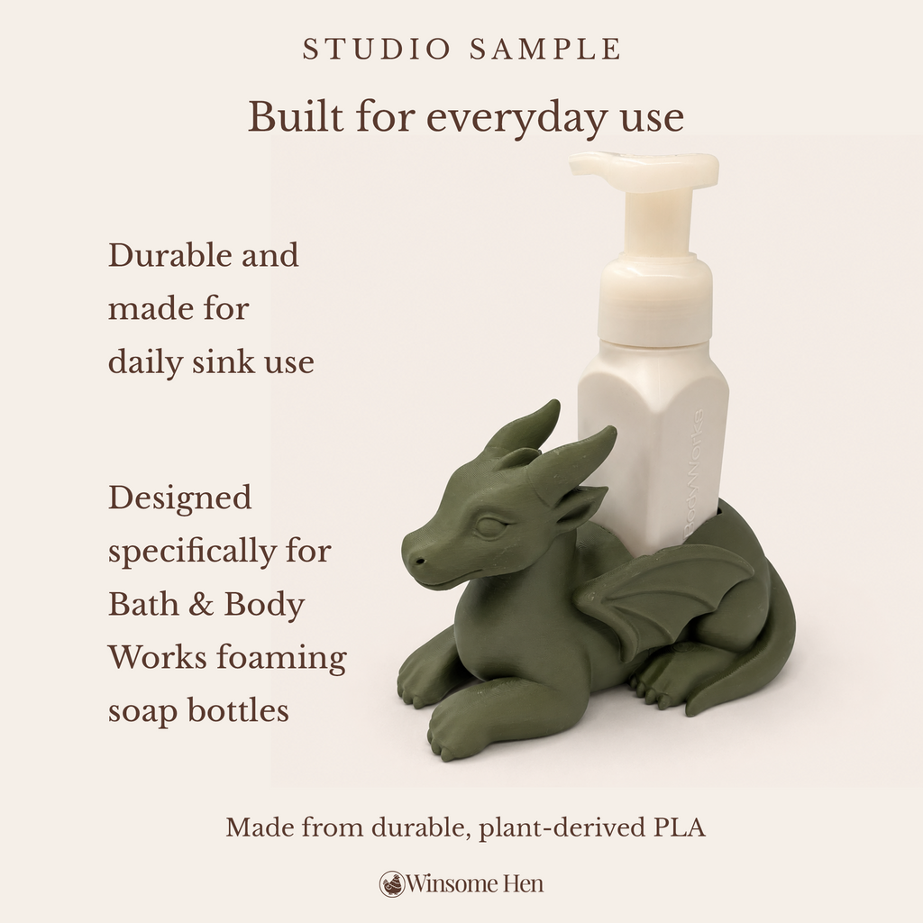 Dragon Soap Holder - Winsome Whimsy - Studio Sample