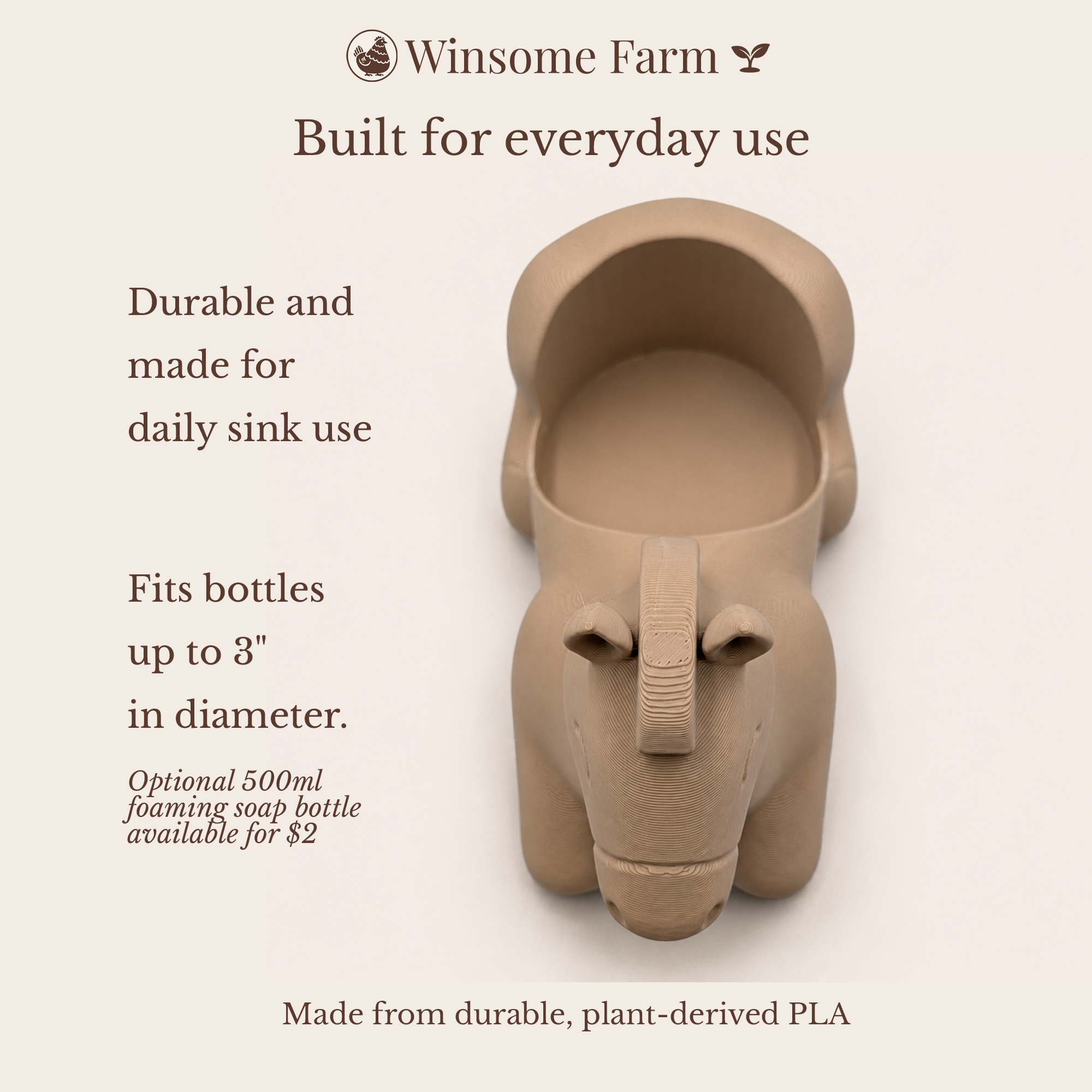 Horse - Classic Universal Soap Holder - Winsome Far