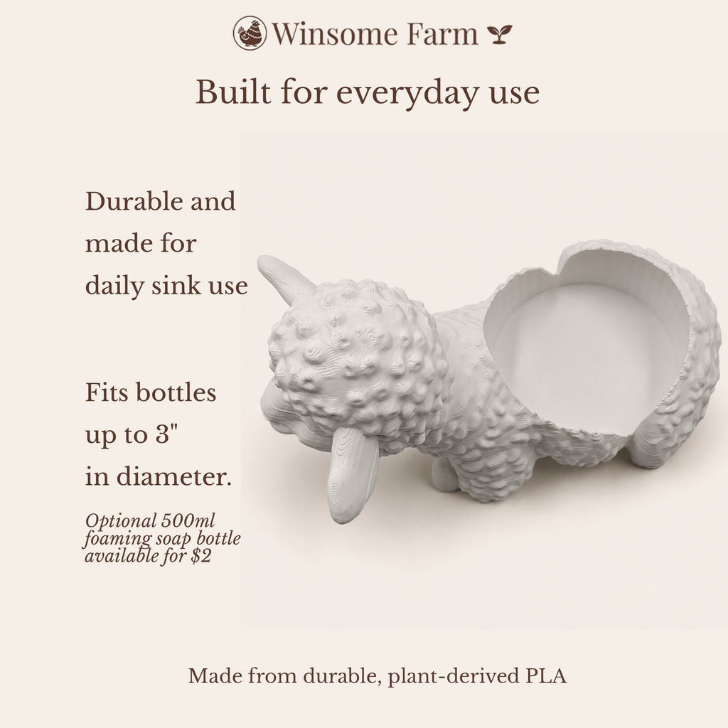 Sheep Universal Soap Holder - Winsome Farm