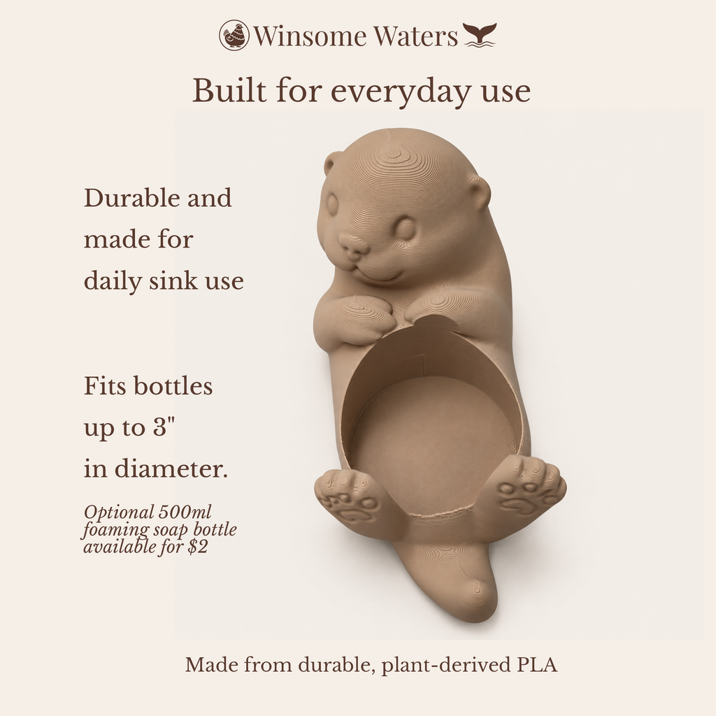 Otter Universal Soap Holder - Winsome Waters