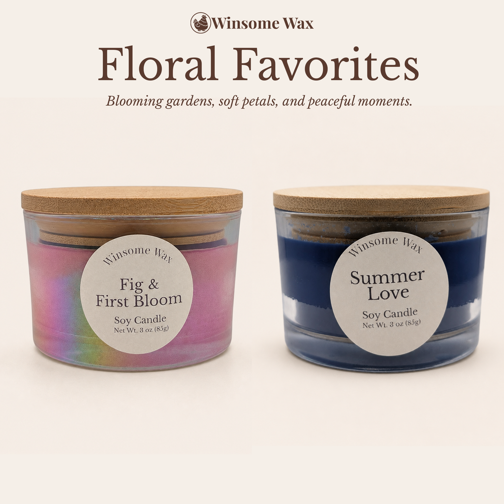 Small Batch 3 oz Soy Candle - Choose Your Fragrance - Limited Quantities