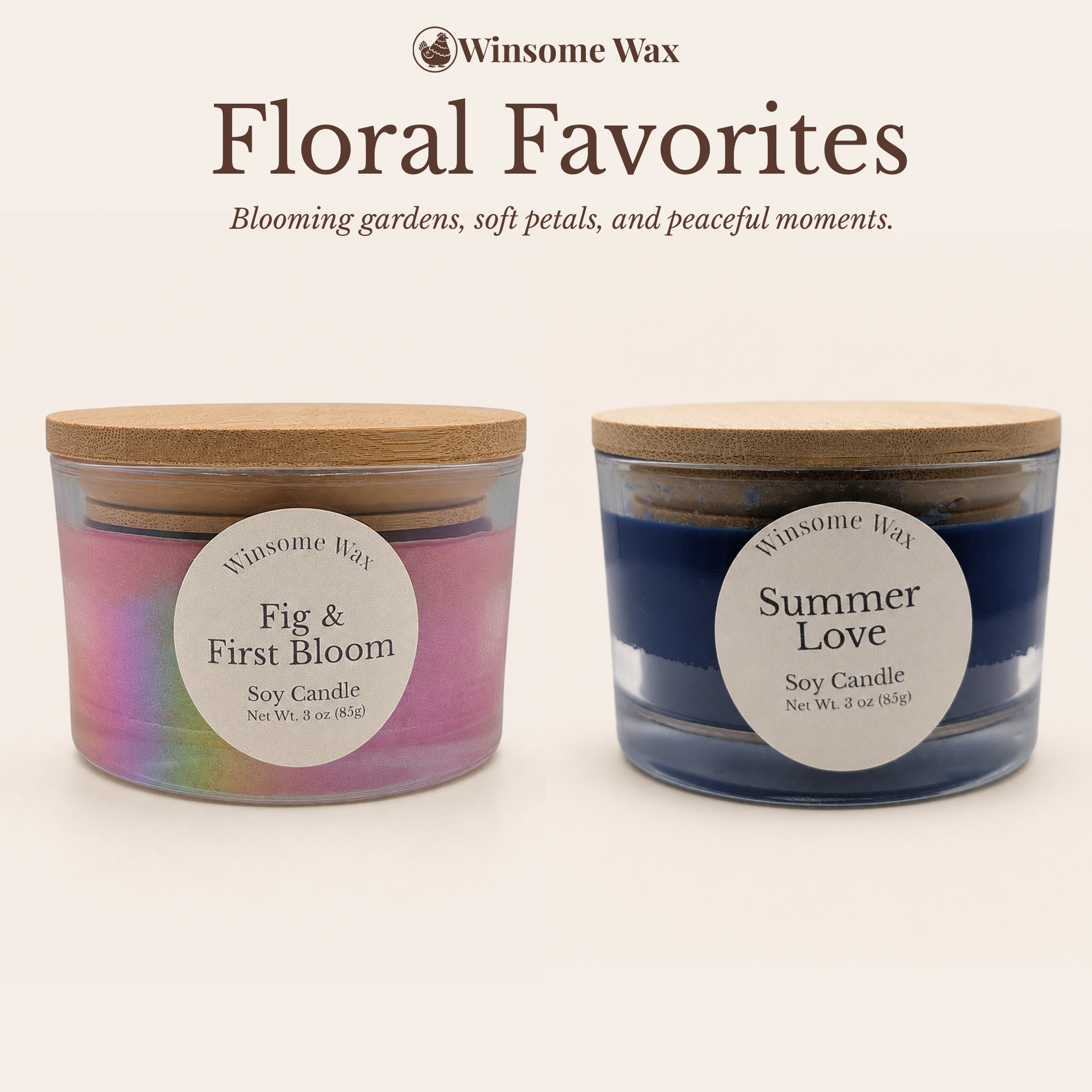 Small Batch 3 oz Soy Candle - Choose Your Fragrance - Limited Quantities