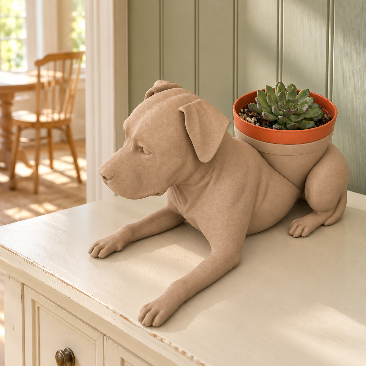 Bully Breed Planter - Winsome Wags