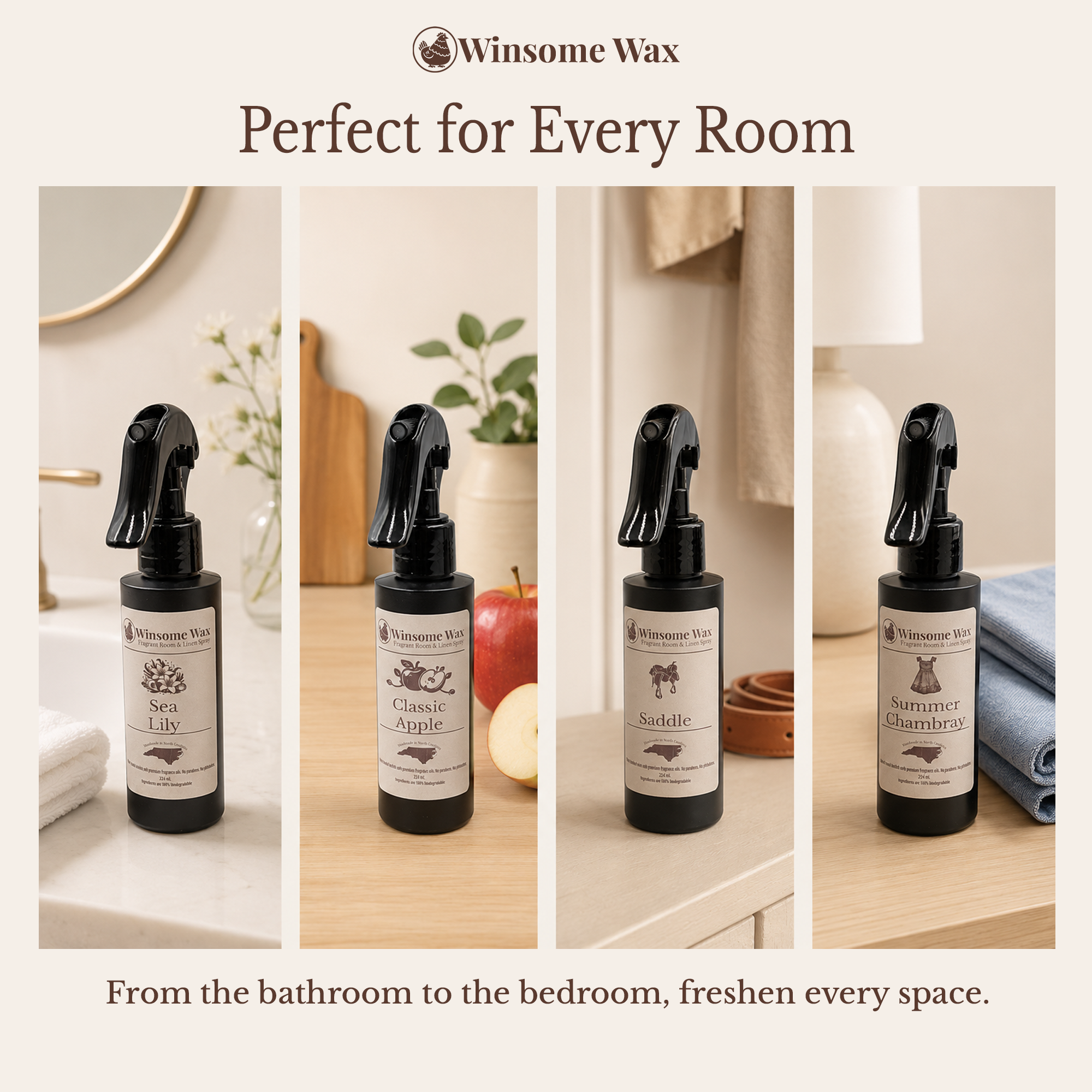 Room & Linen Sprays - Air Fresheners