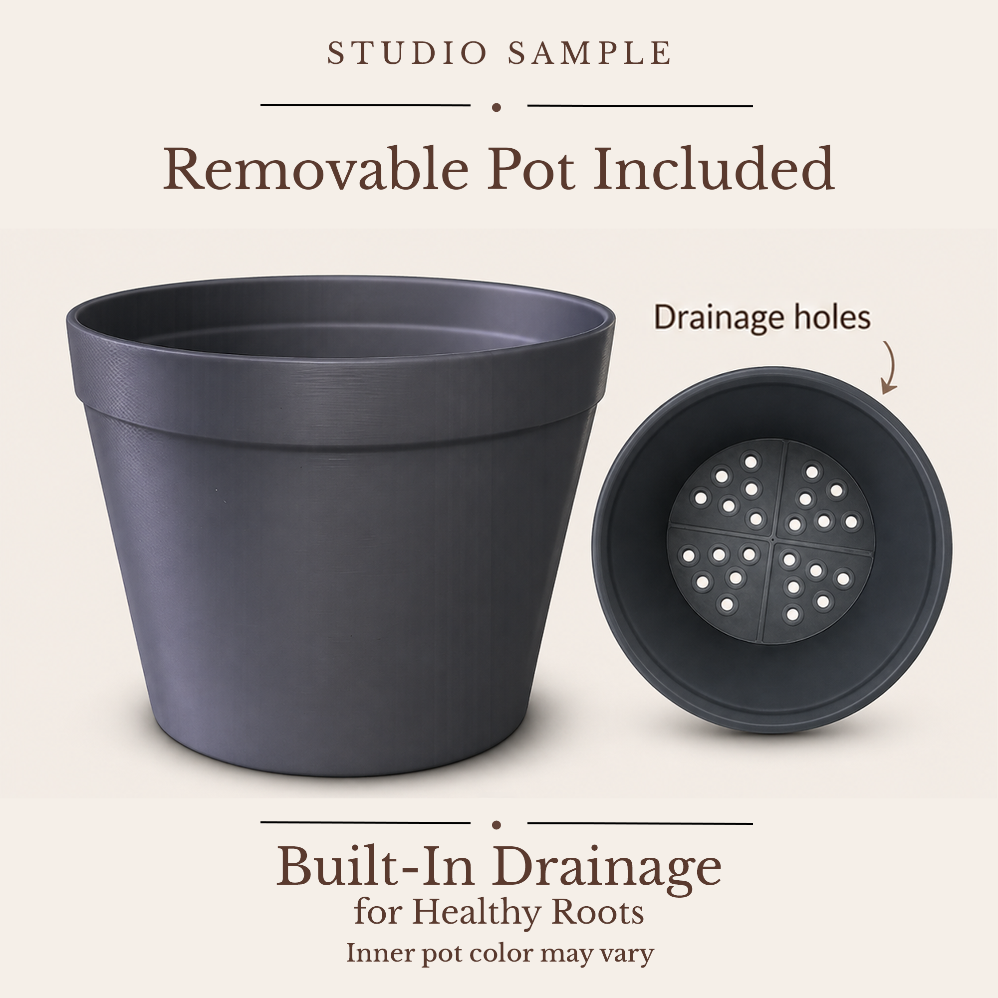 Bernese Mountain Dog Planter - Winsome Wags - Studio Sample
