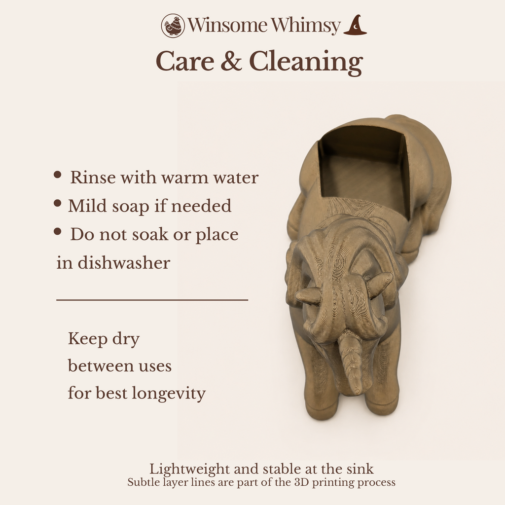 Unicorn - Winsome Whimsy Fantasy Soap Dispenser Holder