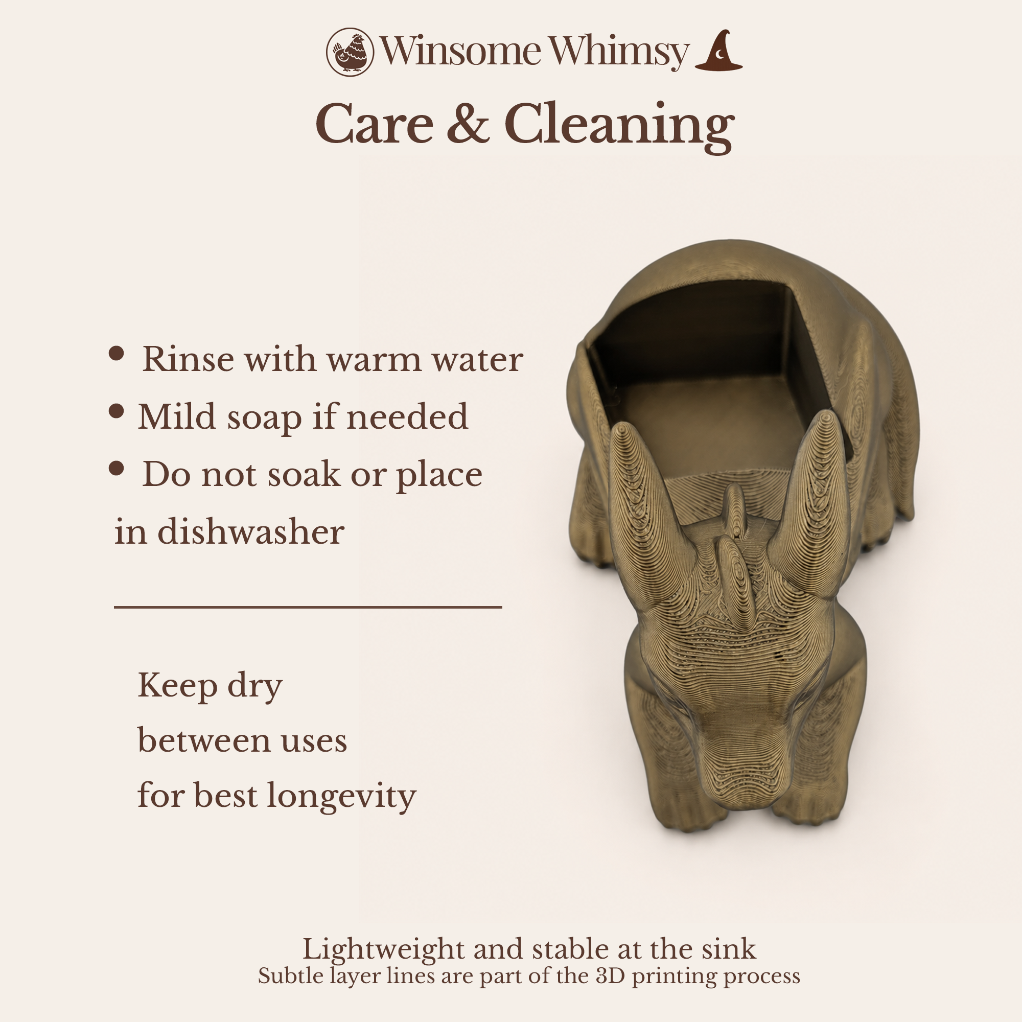 Dragon - Winsome Whimsy Fantasy Soap Dispenser Holder