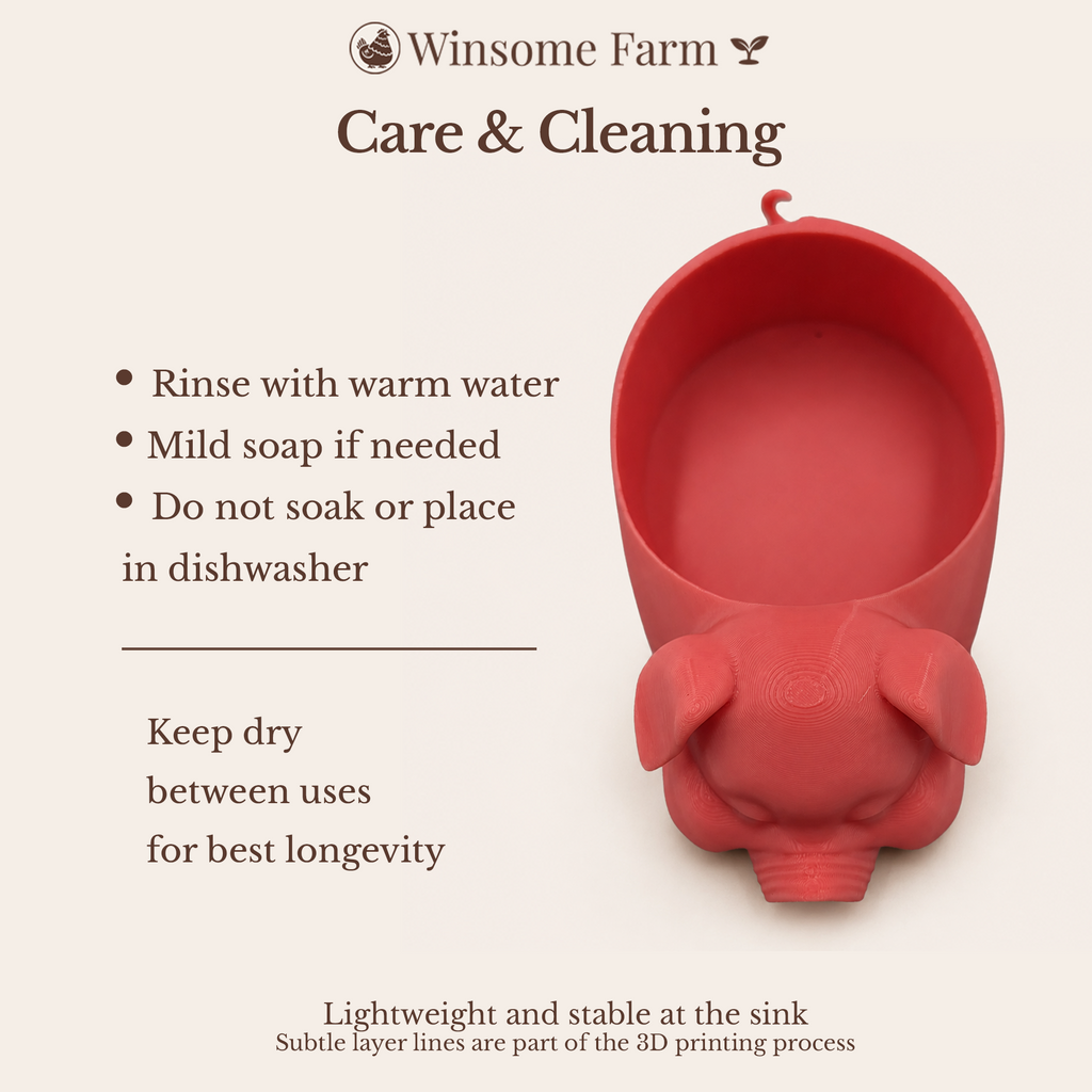 Pig Universal Soap Holder - Winsome Farm
