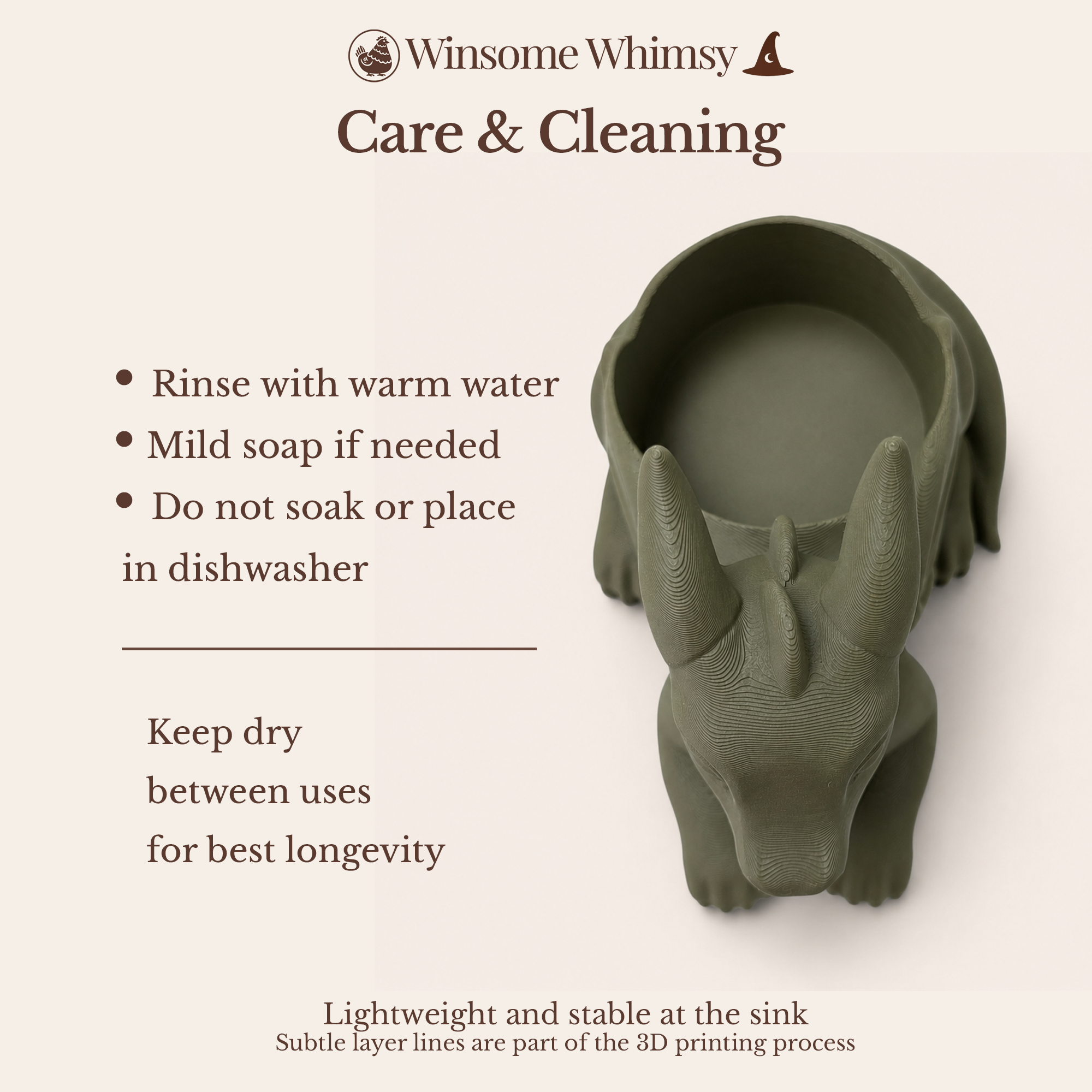 Dragon Universal Soap Holder - Winsome Whimsy