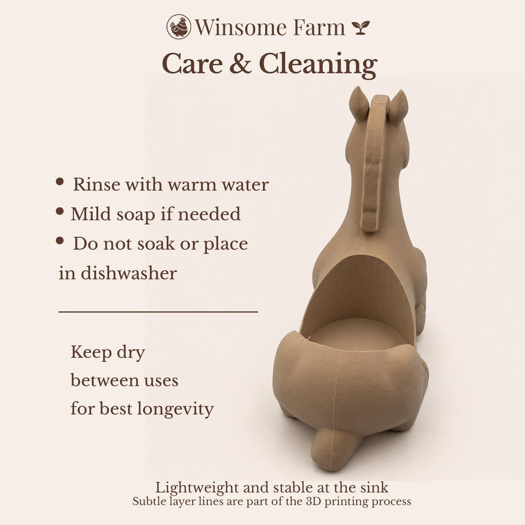Horse - Classic Universal Soap Holder - Winsome Far