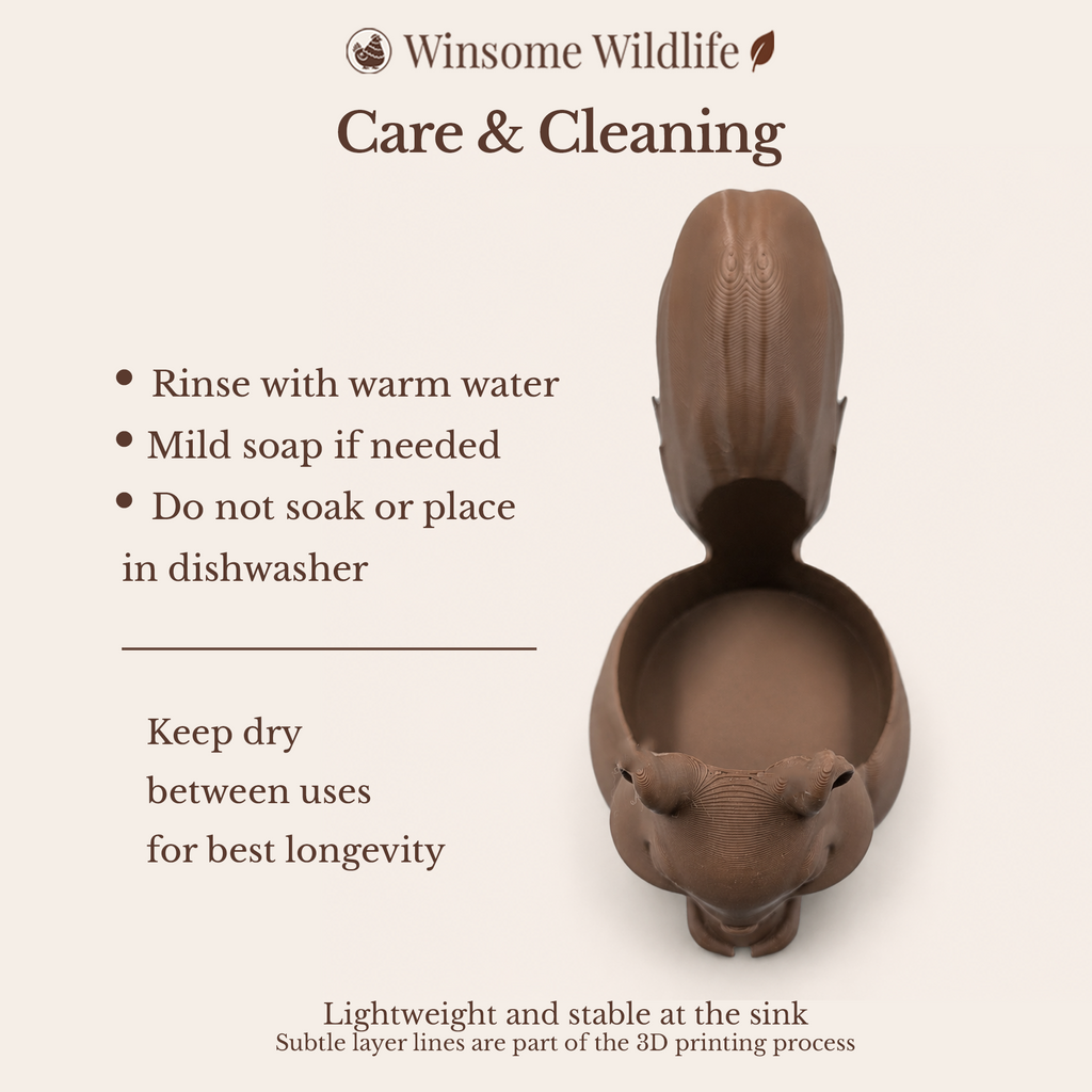 Squirrel Universal Soap Holder - Winsome Wildlife