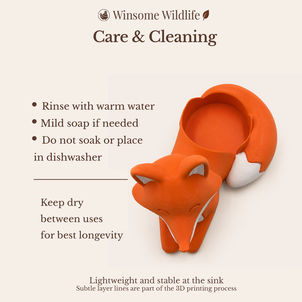 Fox Universal Soap Holder - Winsome Wildlife