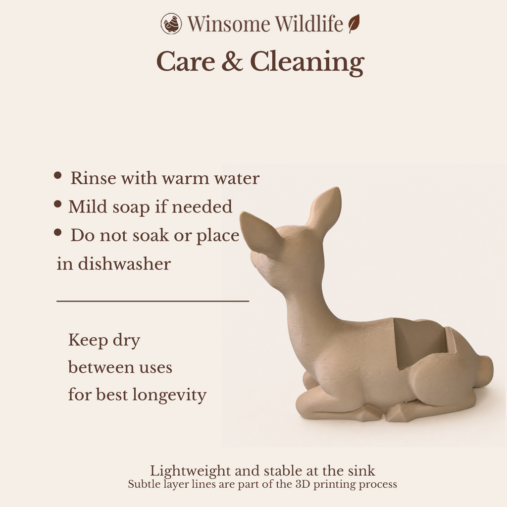 Deer Bath & Body Works Foaming Soap Holder - Winsome Wildlife