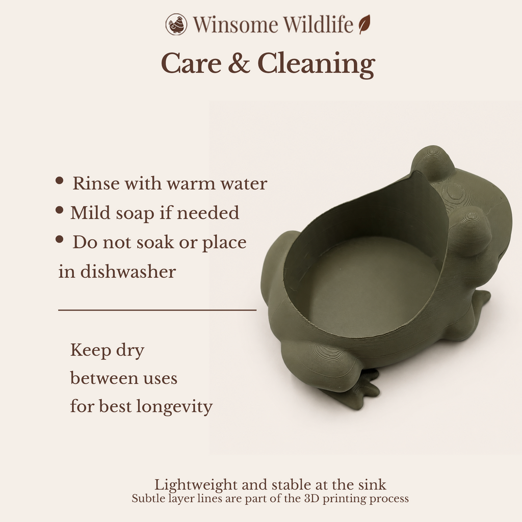 Frog Universal Soap Holder - Winsome Wildlife
