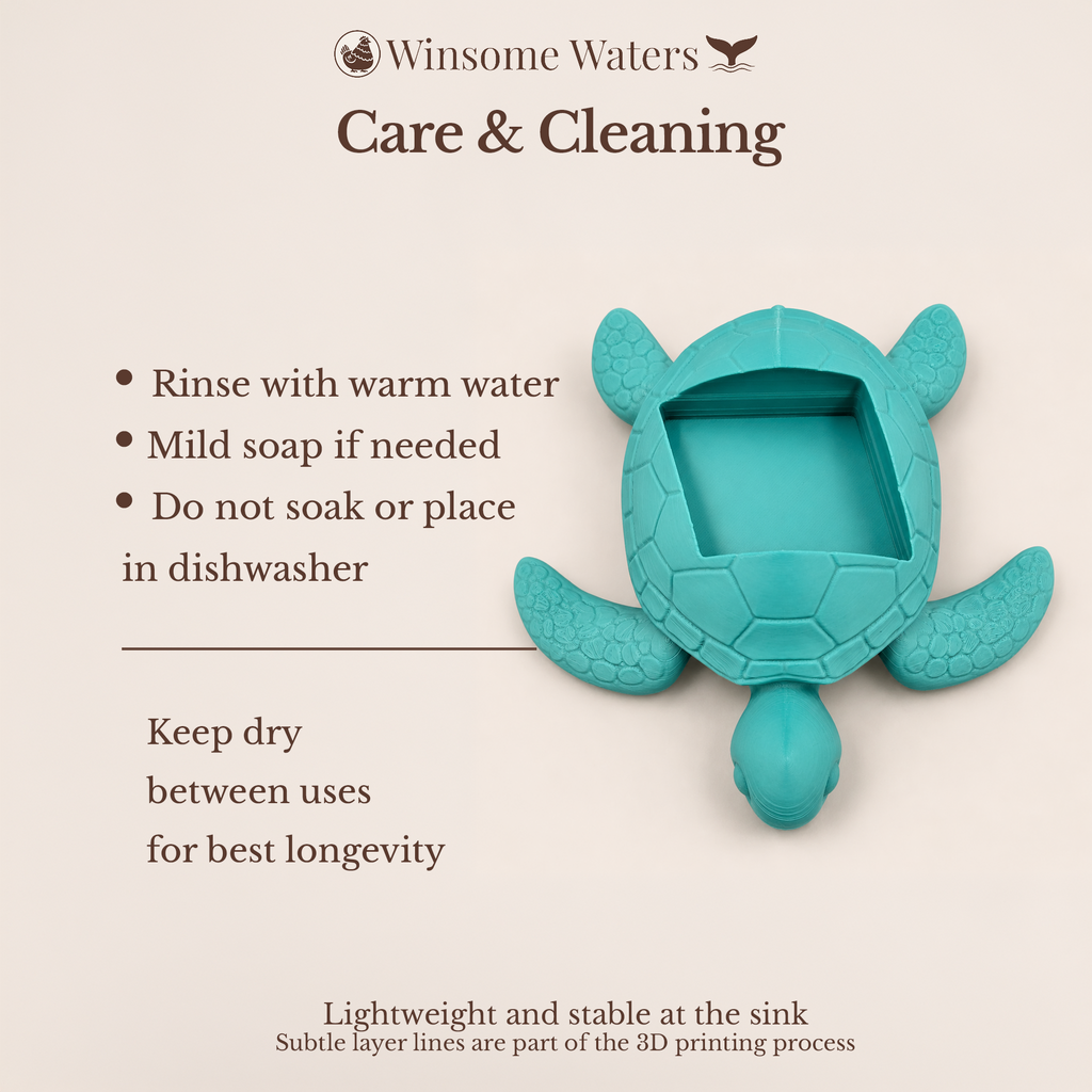 Sea Turtle - Winsome Waters Soap Dispenser Holder