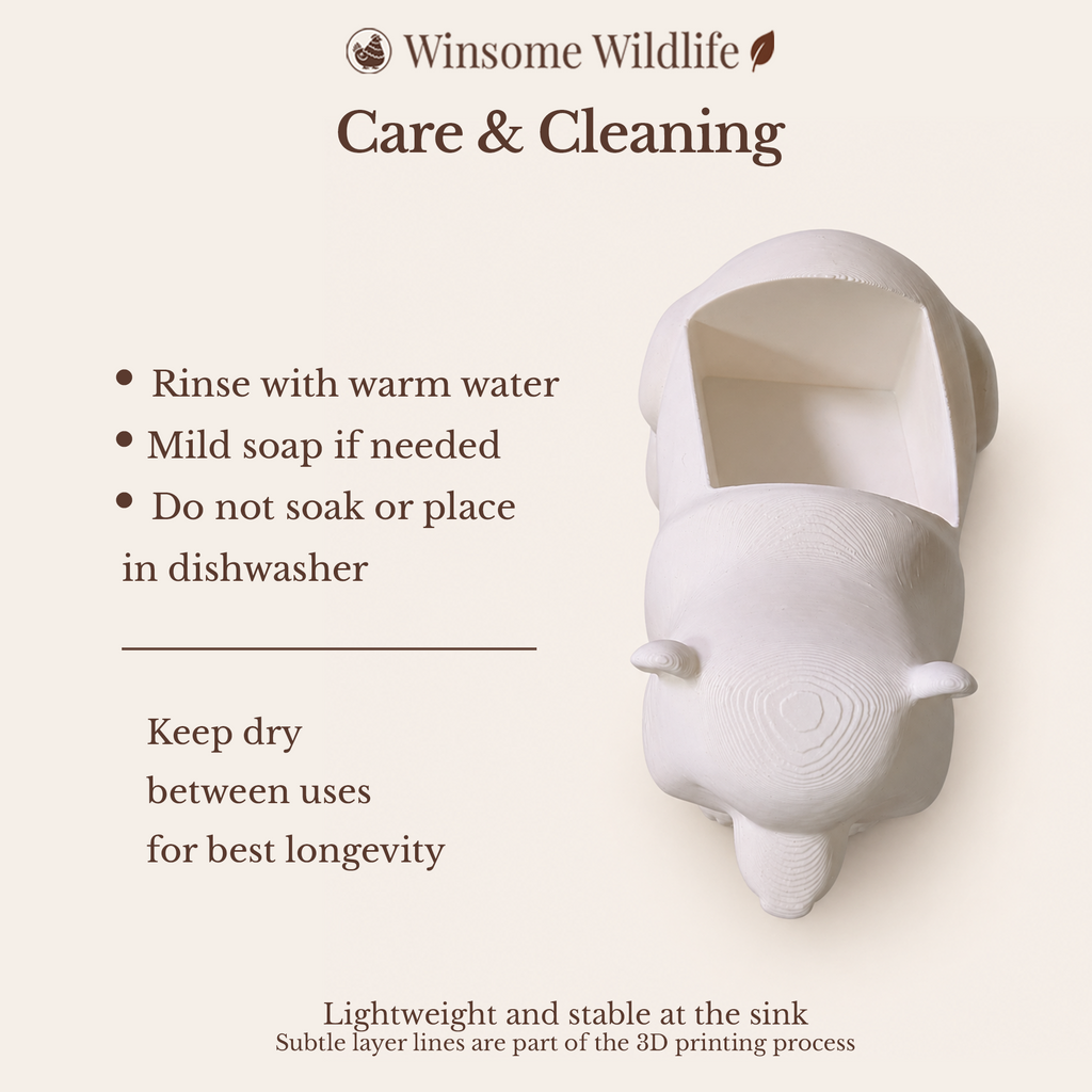 Bear Soap Holder - Bath & Body Works Holder - Winsome Wildlife