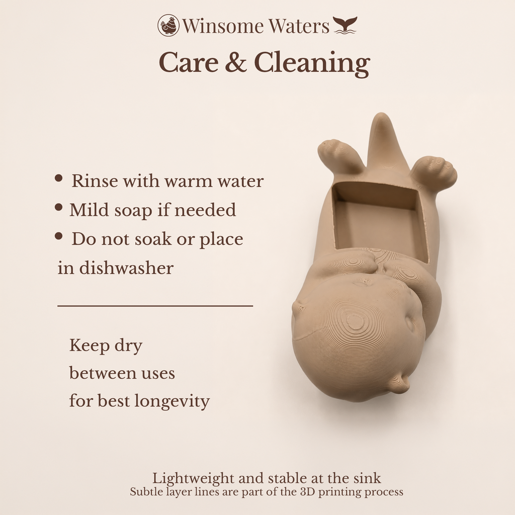 Otter - Winsome Waters Soap Dispenser Holder