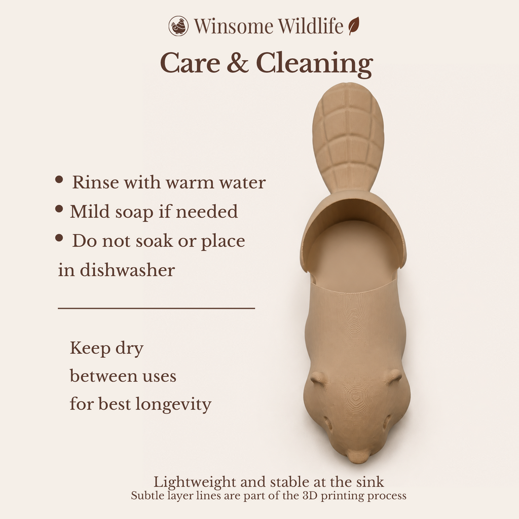 Beaver Universal Soap Holder - Winsome Wildlife