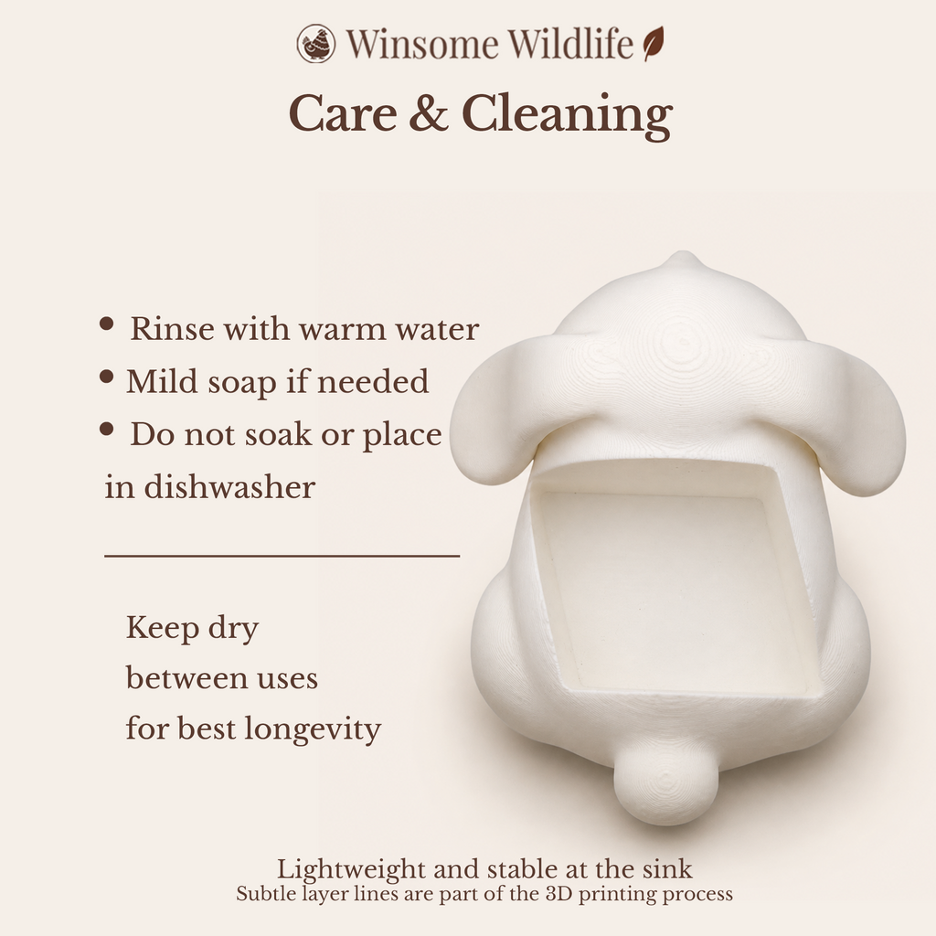 Bunny Soap Holder - Bath & Body Works Holder - Winsome Wildlife