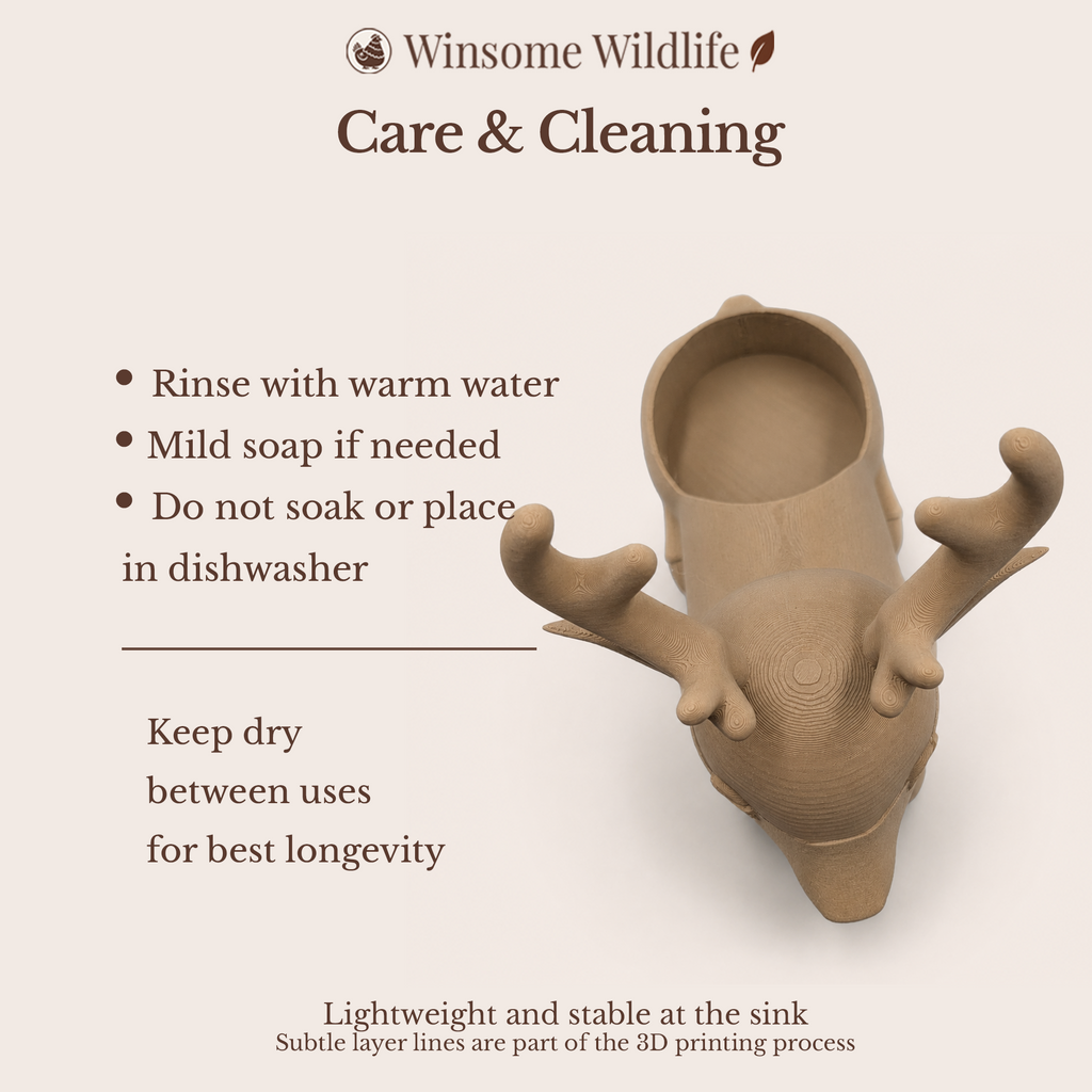 Reindeer Universal Soap Holder - Winsome Wildlife