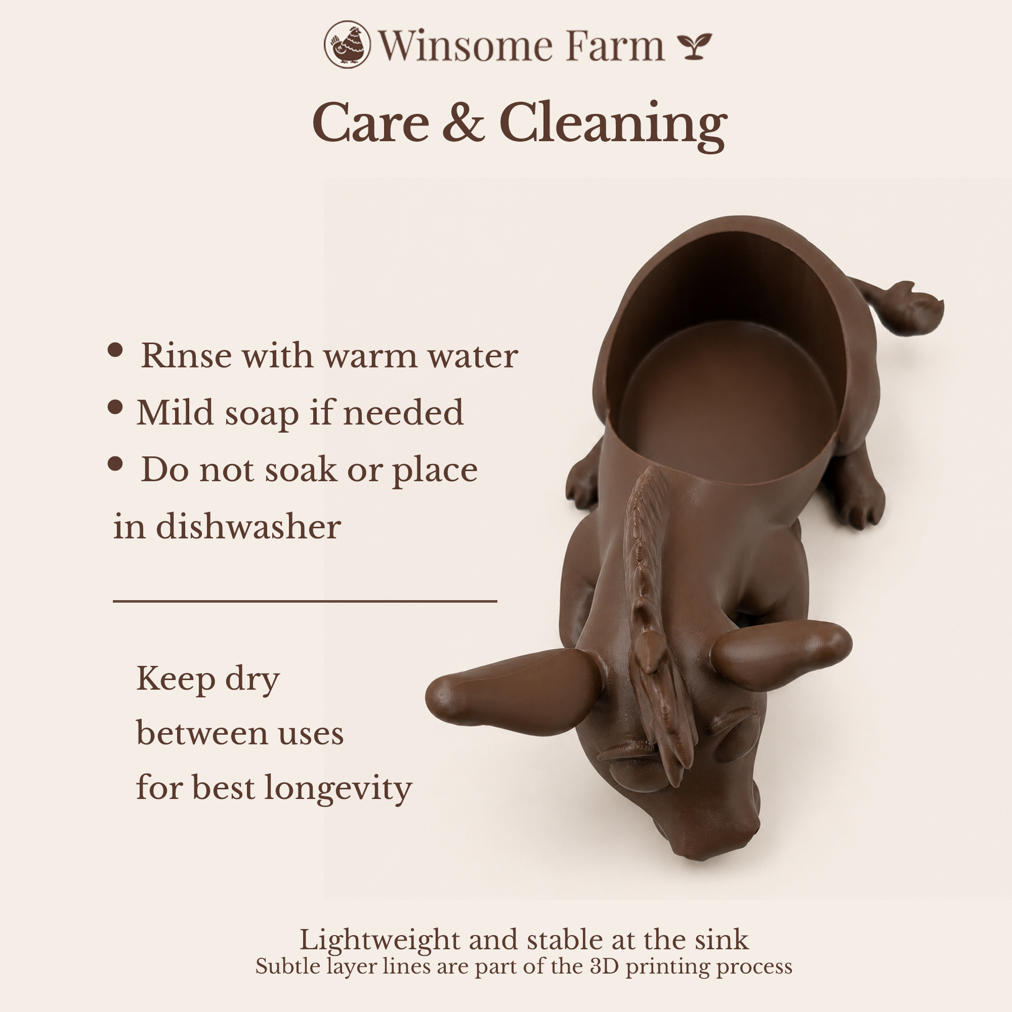 Donkey Universal Soap Holder - Winsome Farm