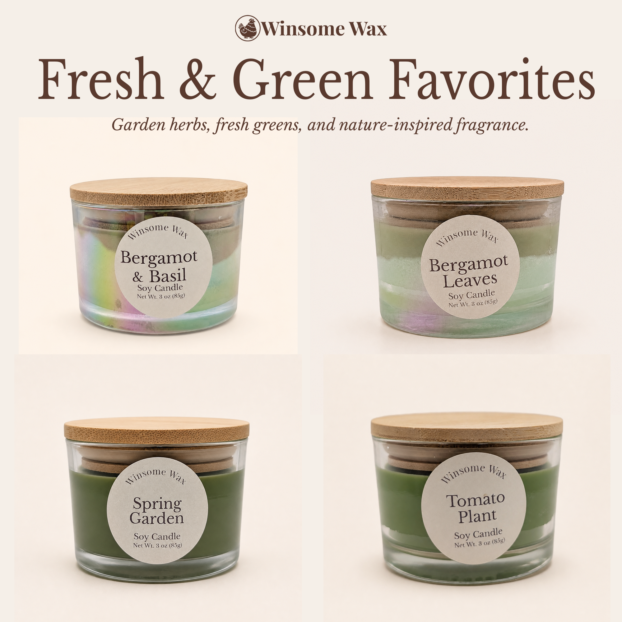 Small Batch 3 oz Soy Candle - Choose Your Fragrance - Limited Quantities