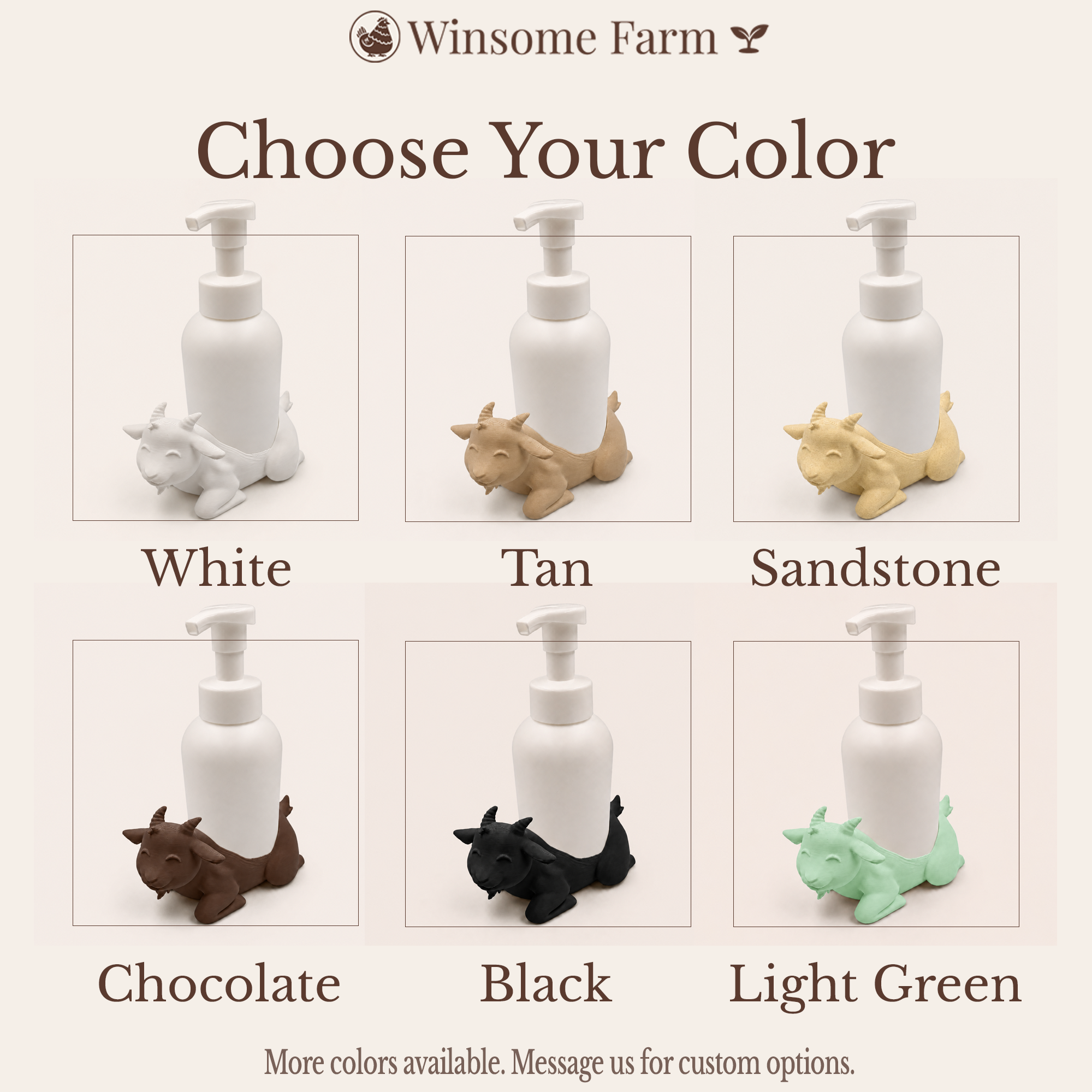 Goat Universal Soap Holder - Winsome Farm