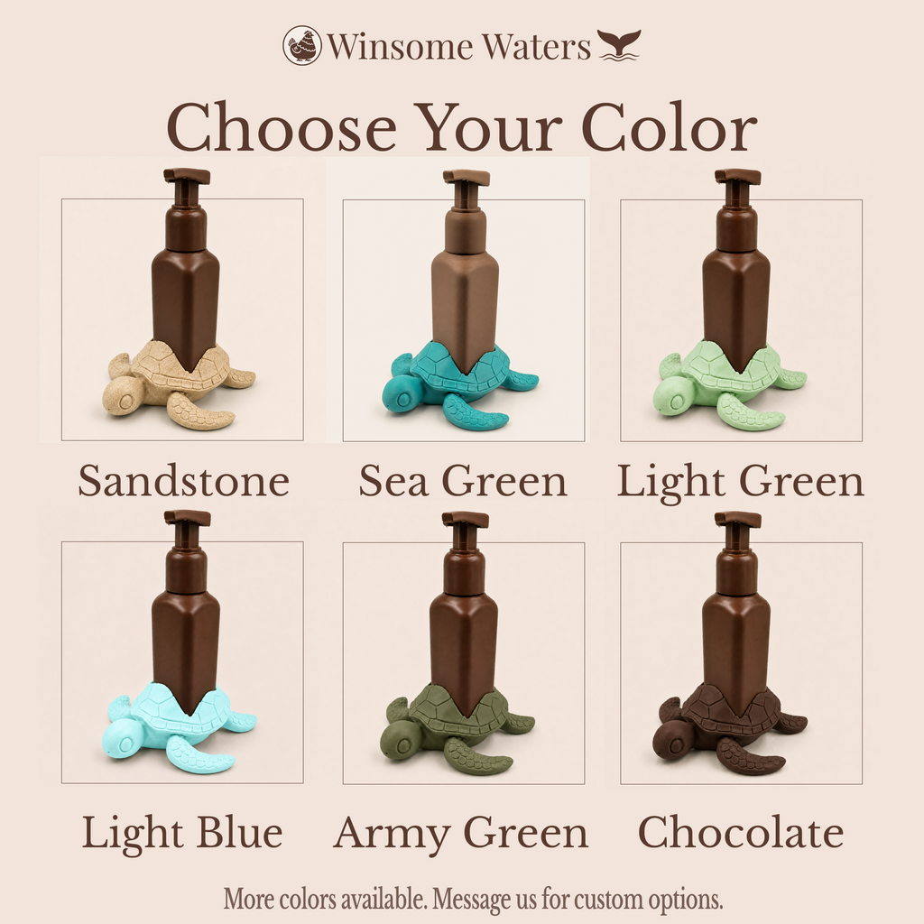 Sea Turtle - Winsome Waters Soap Dispenser Holder