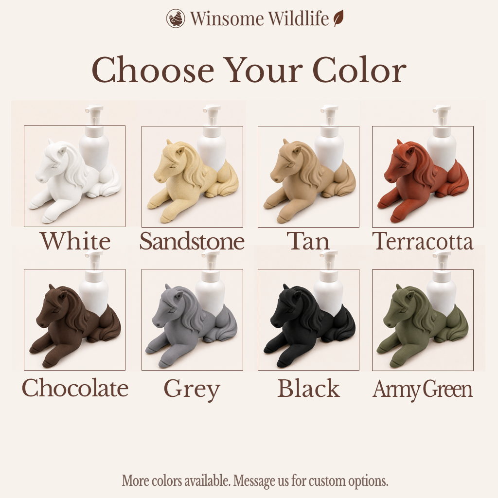Horse - Windswept Universal Soap Holder - Winsome Farm