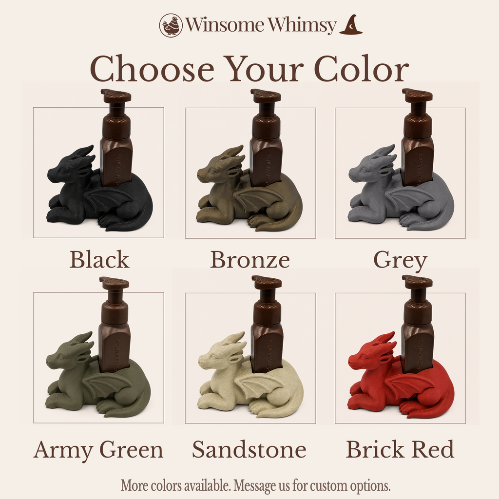 Dragon - Winsome Whimsy Fantasy Soap Dispenser Holder