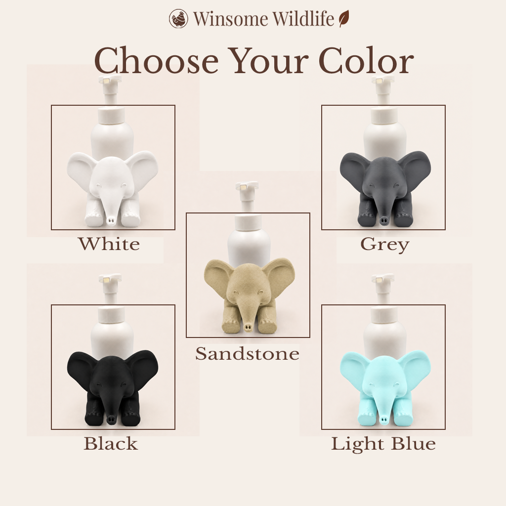 Elephant Universal Soap Holder - Winsome Wildlife