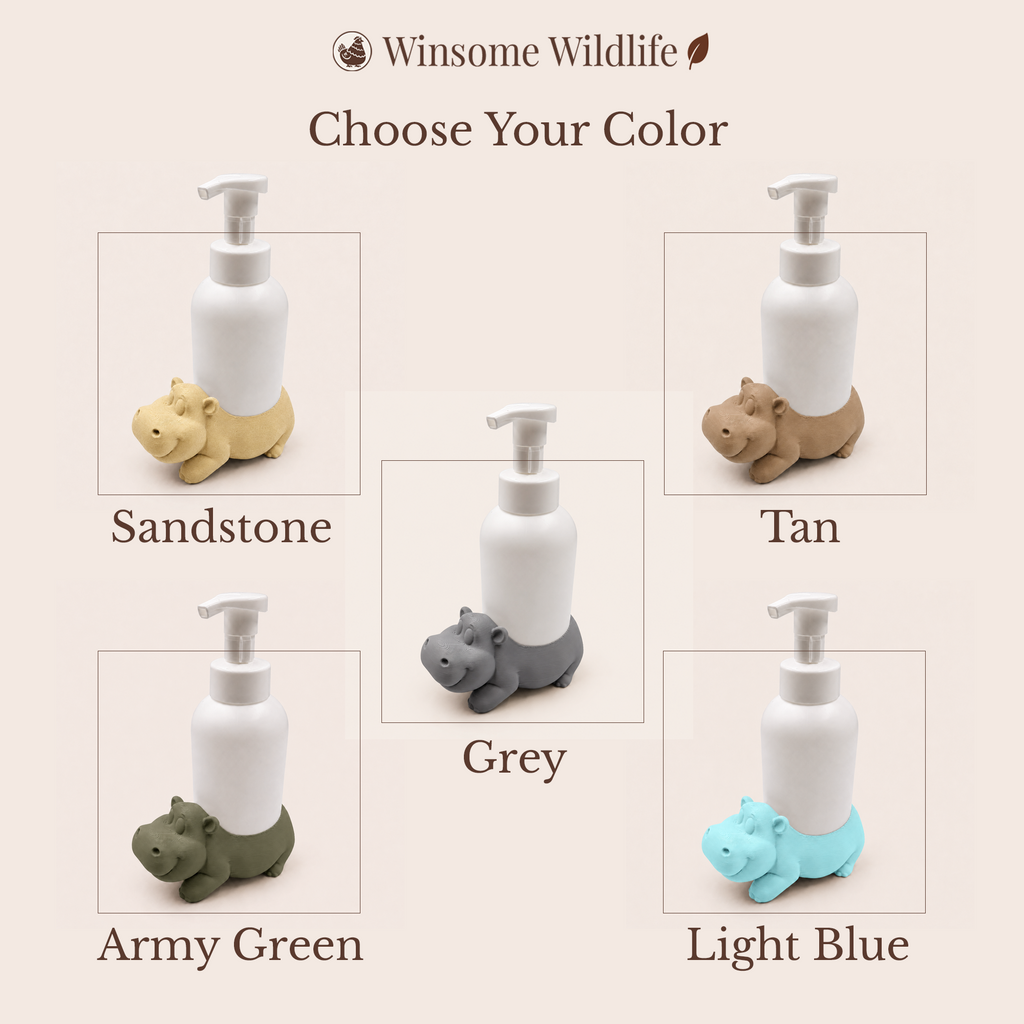Hippo Universal Soap Holder - Winsome Wildlife