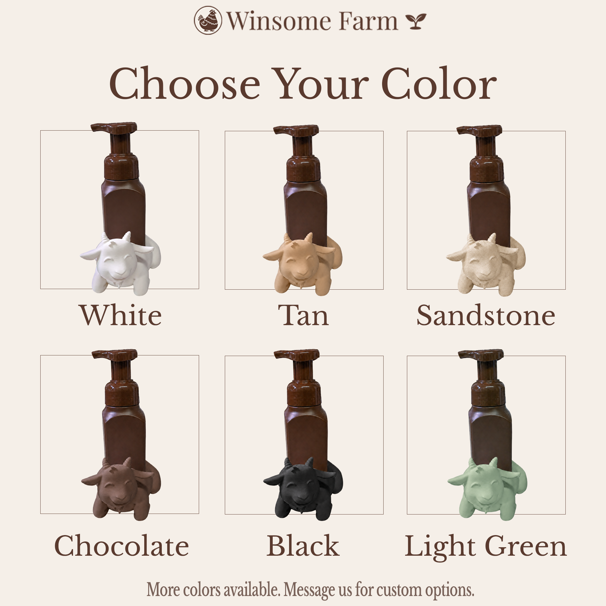 Goat Soap Holder - Bath & Body Works Holder - Winsome Farm