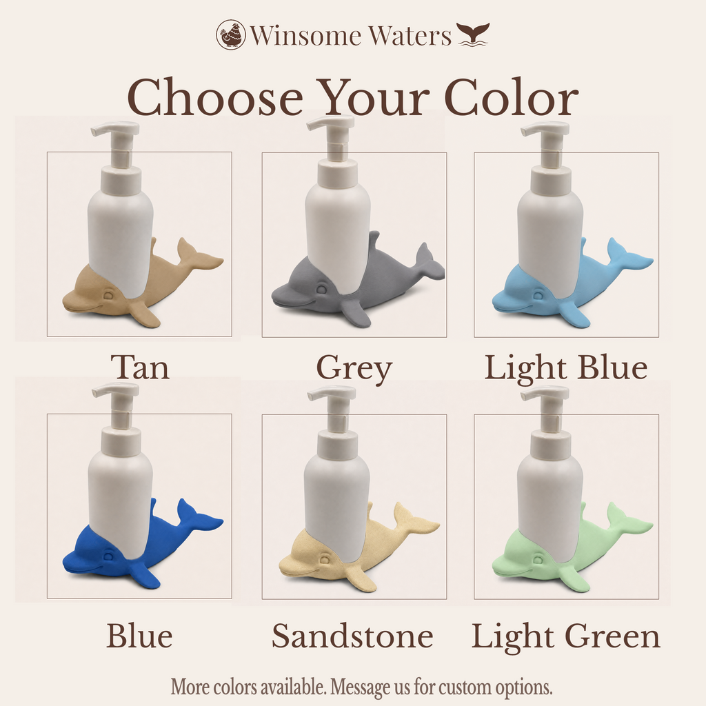 Dolphin Universal Soap Holder - Winsome Waters