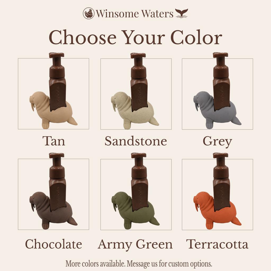 Walrus - Winsome Waters Soap Dispenser Holder