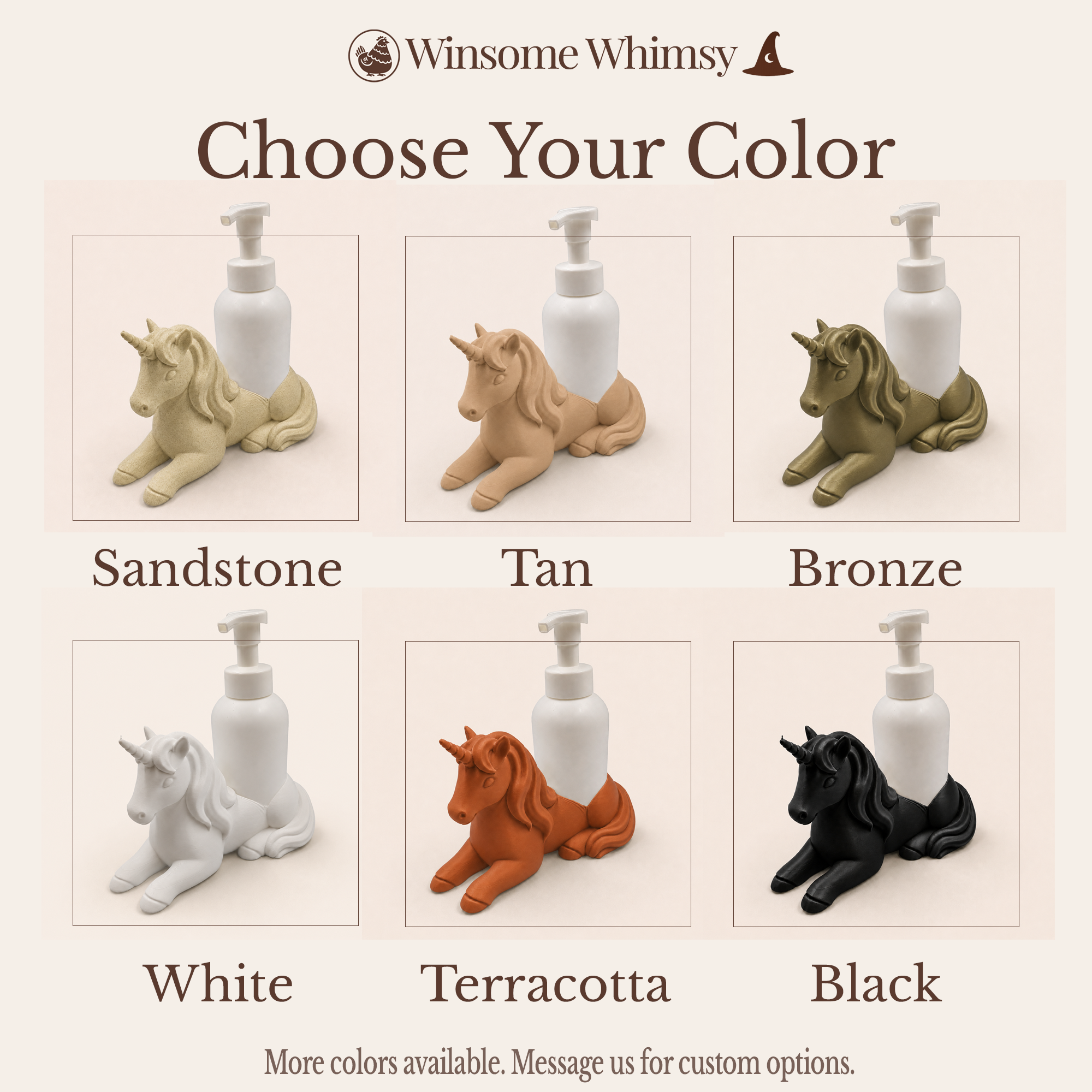Unicorn Universal Soap Holder - Winsome Whimsy