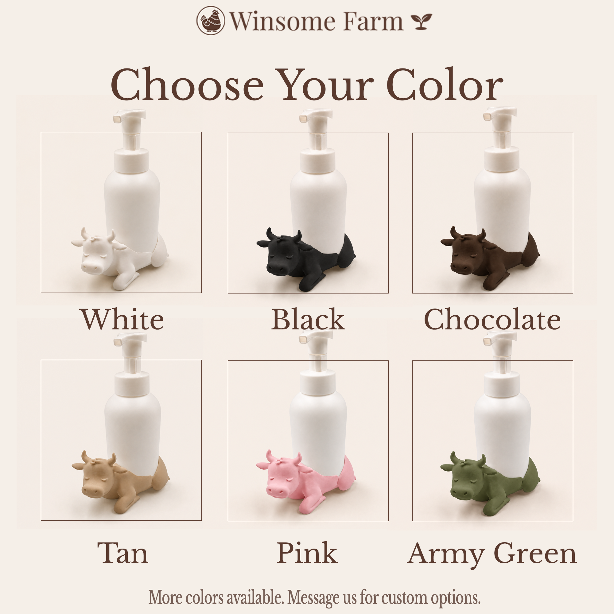 Cow Universal Soap Holder - Winsome Farm