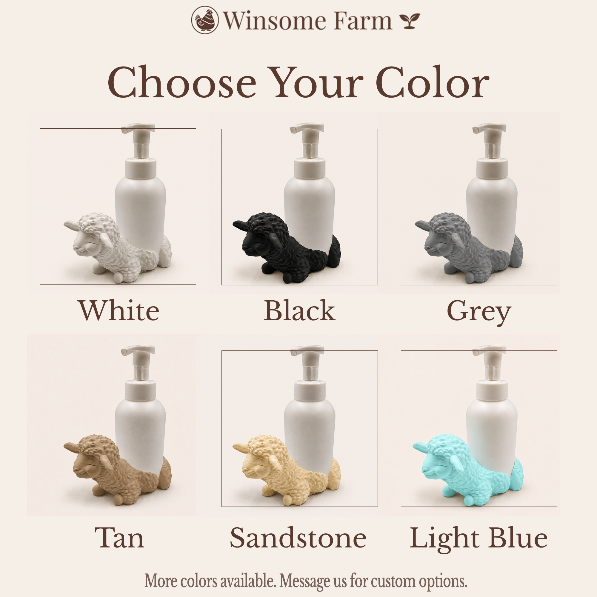 Sheep Universal Soap Holder - Winsome Farm
