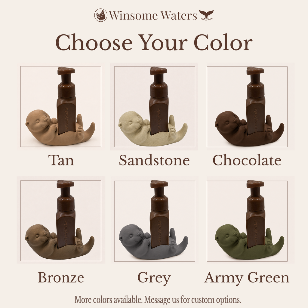Otter - Winsome Waters Soap Dispenser Holder