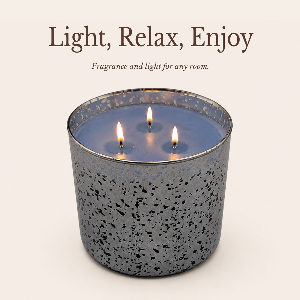 Signature Collection - 17 oz Soy Candle - Hand Poured Candle with Bamboo Lid
