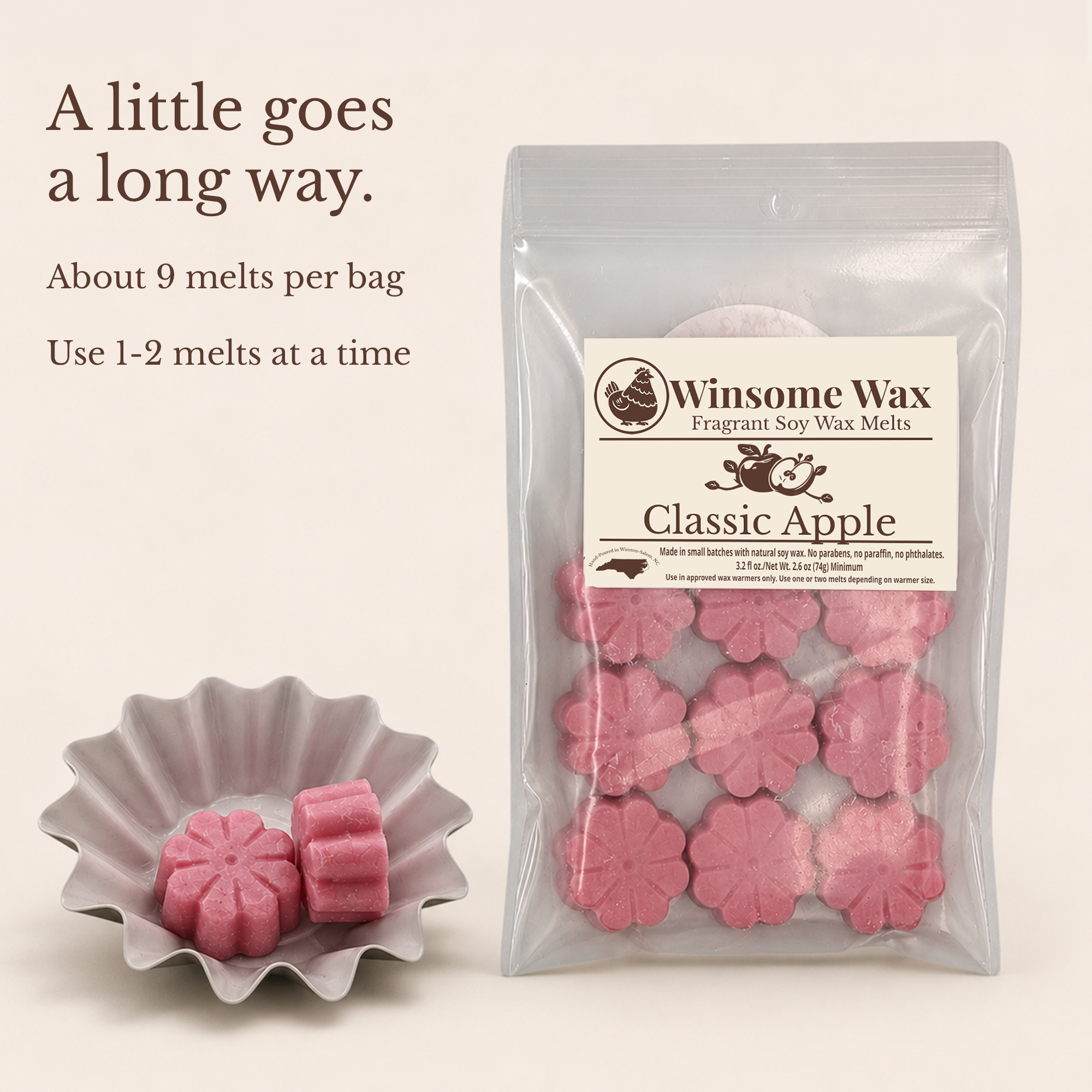Hand Poured Soy Wax Melts - Choose Your Fragrance