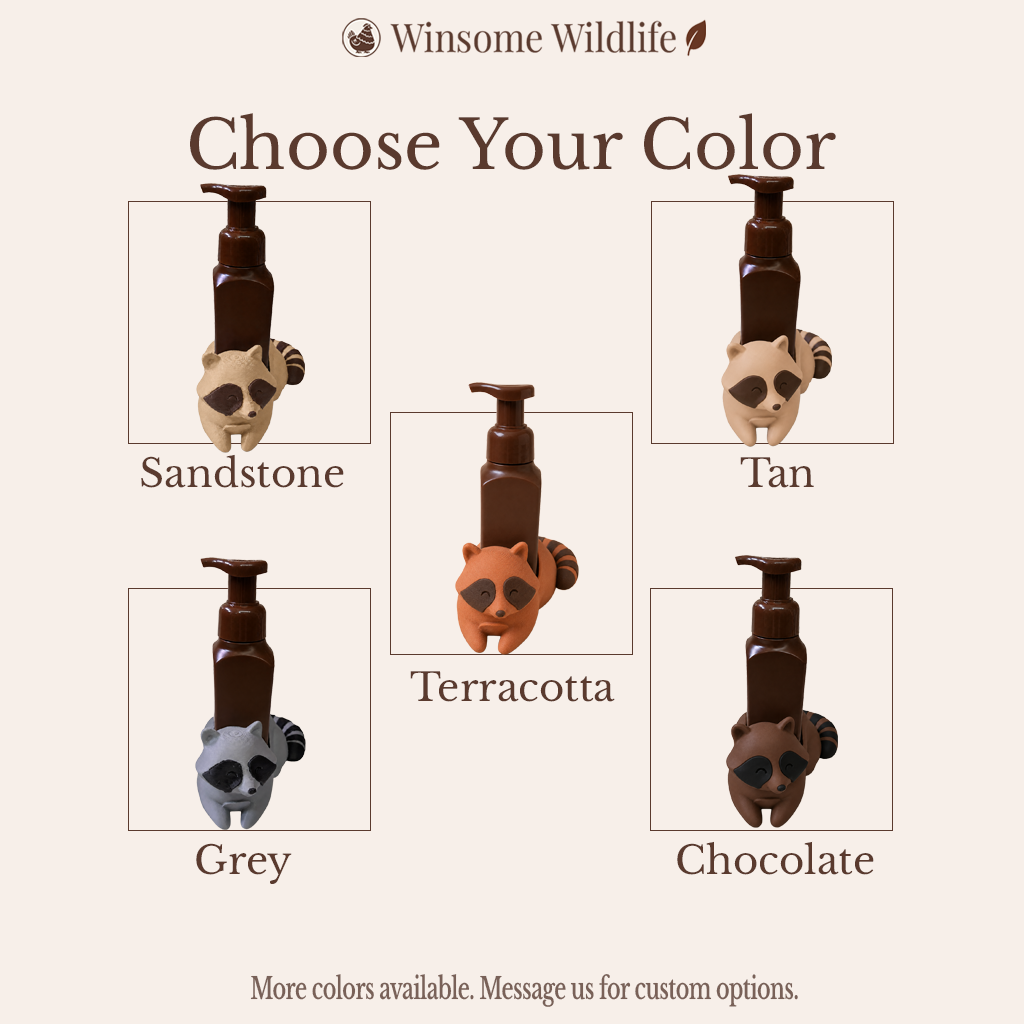 Raccoon Soap Holder - Bath & Body Works Holder - Winsome Wildlife