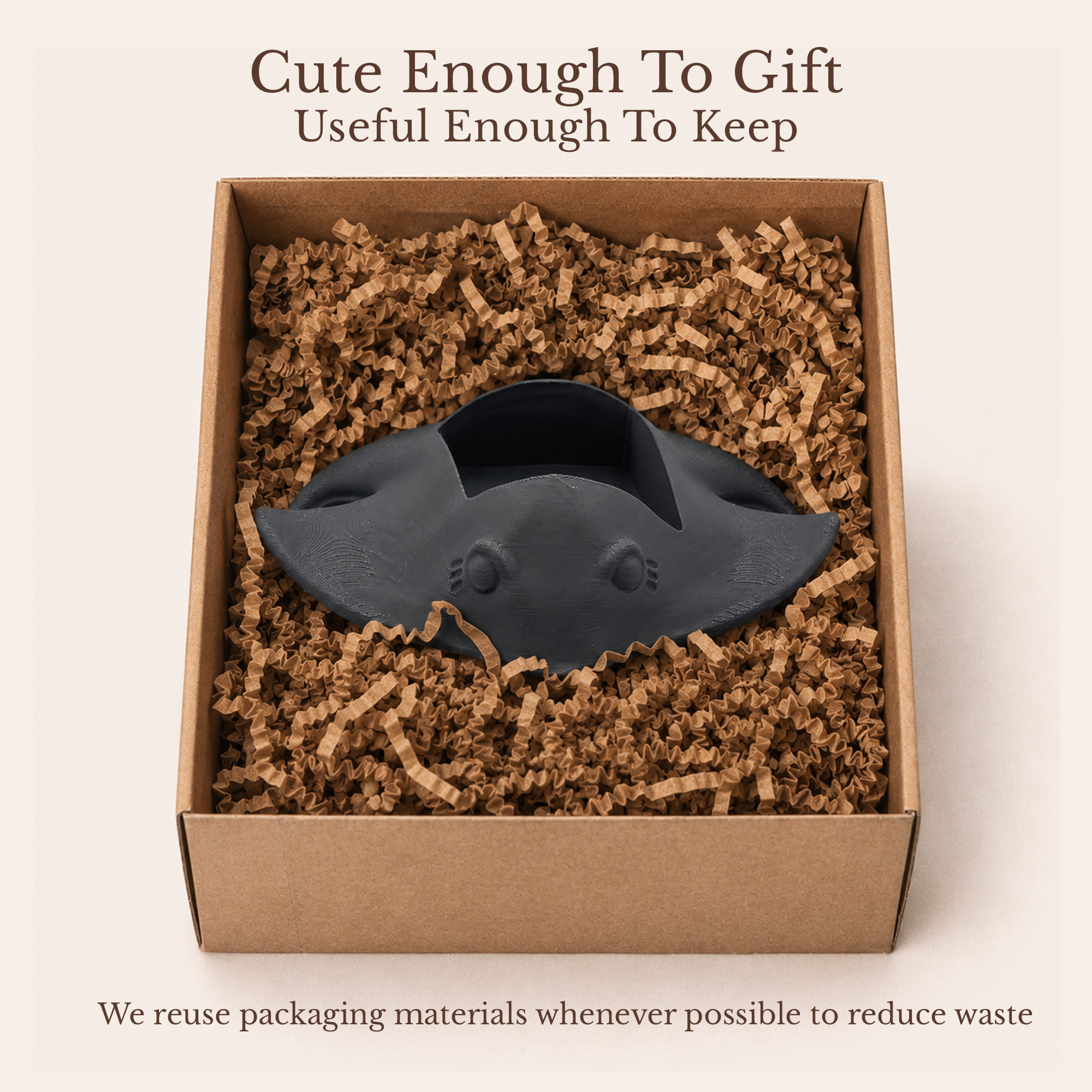 Manta Ray - Winsome Waters Soap Dispenser Holder