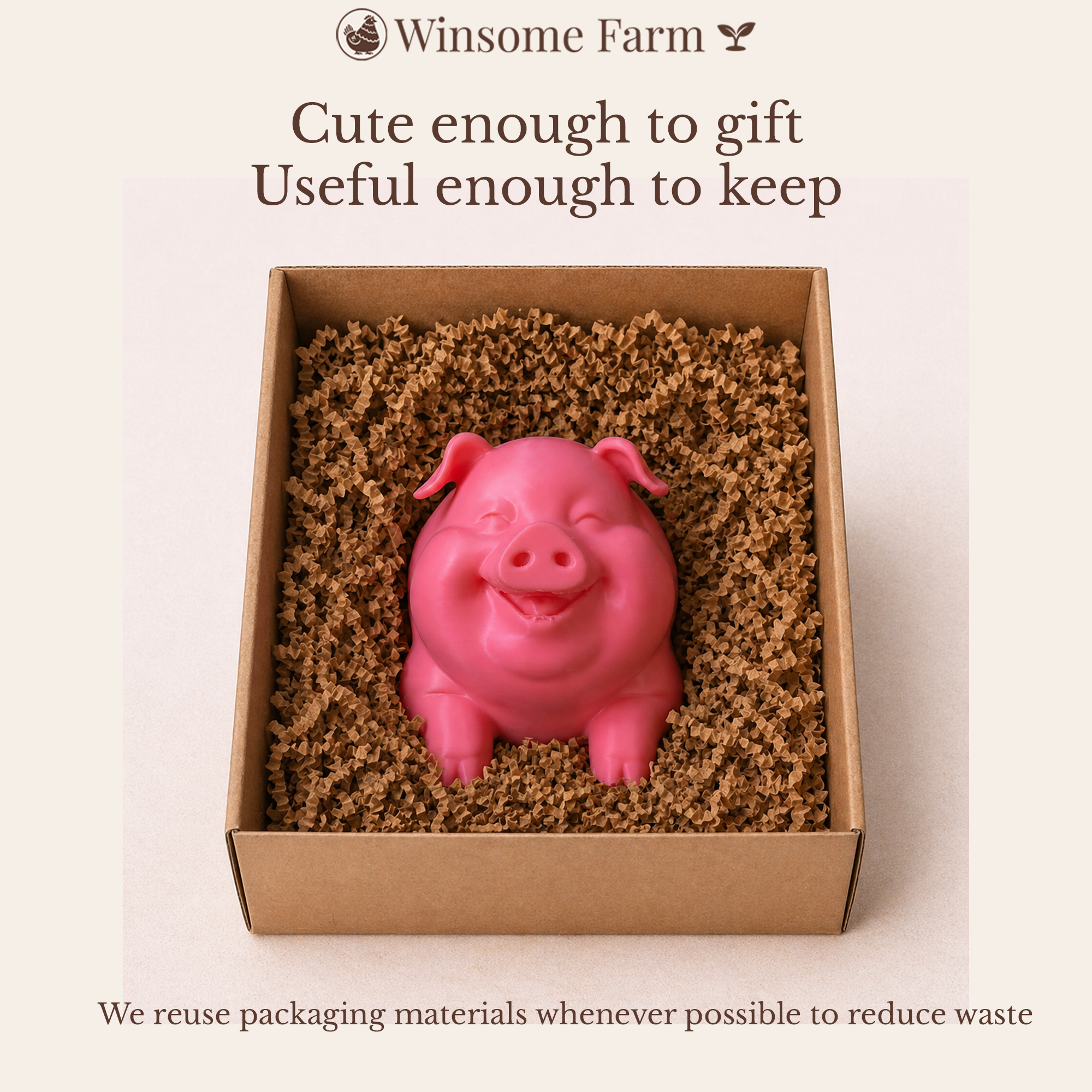 Pig Soap Holder - Bath & Body Works Holder - Winsome Farm