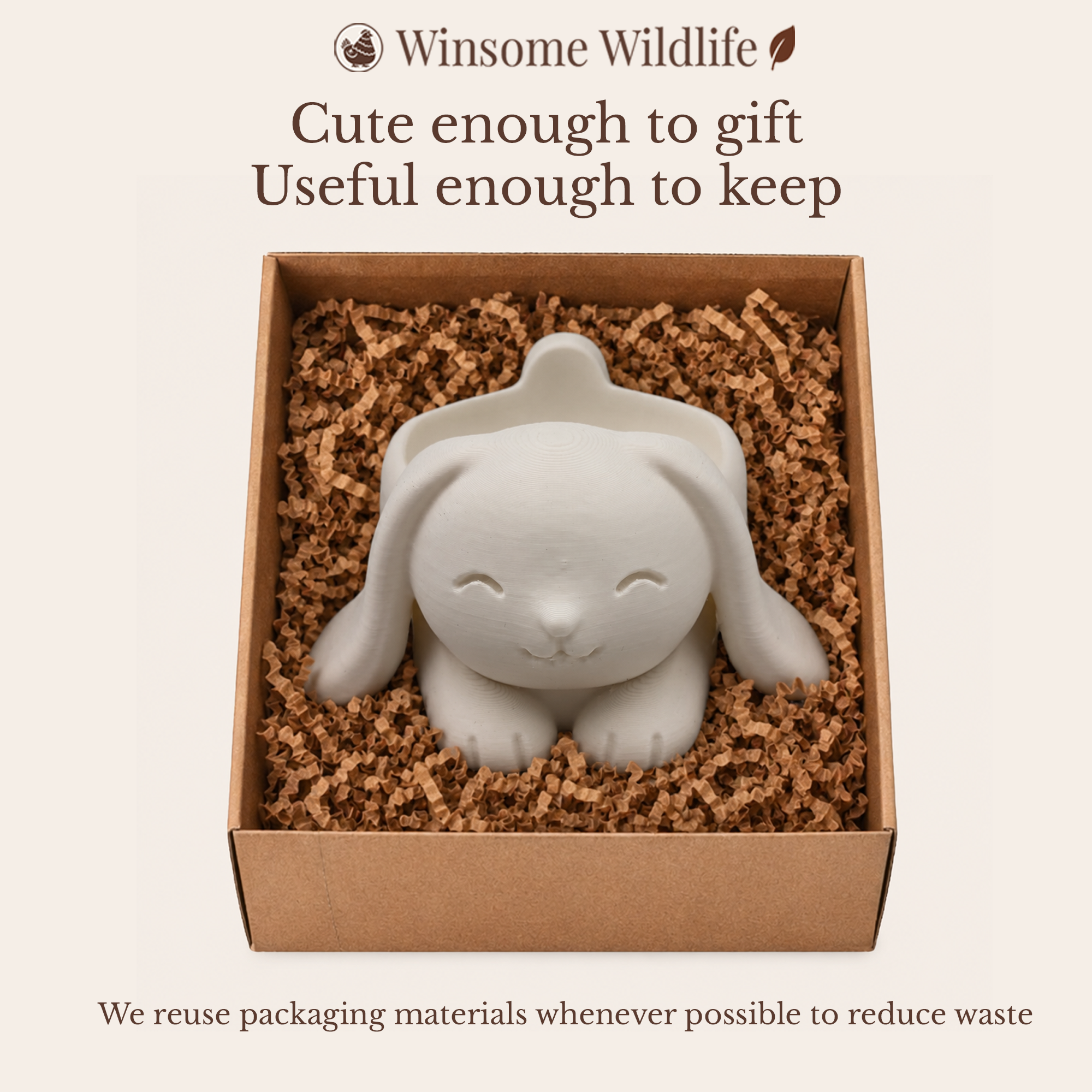 Bunny Universal Soap Holder - Winsome Wildlife