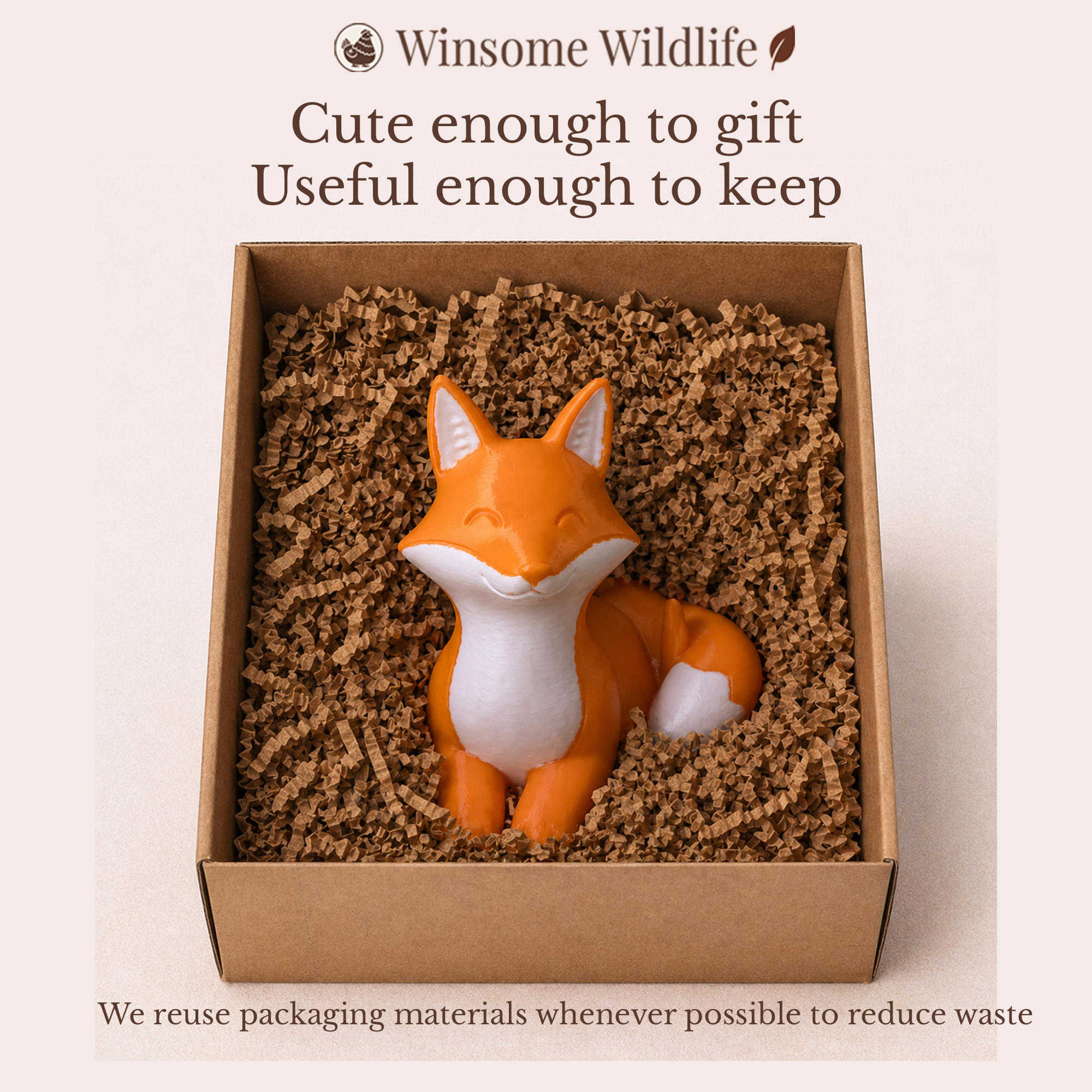 Fox Soap Holder - Bath & Body Works Holder - Winsome Wildlife