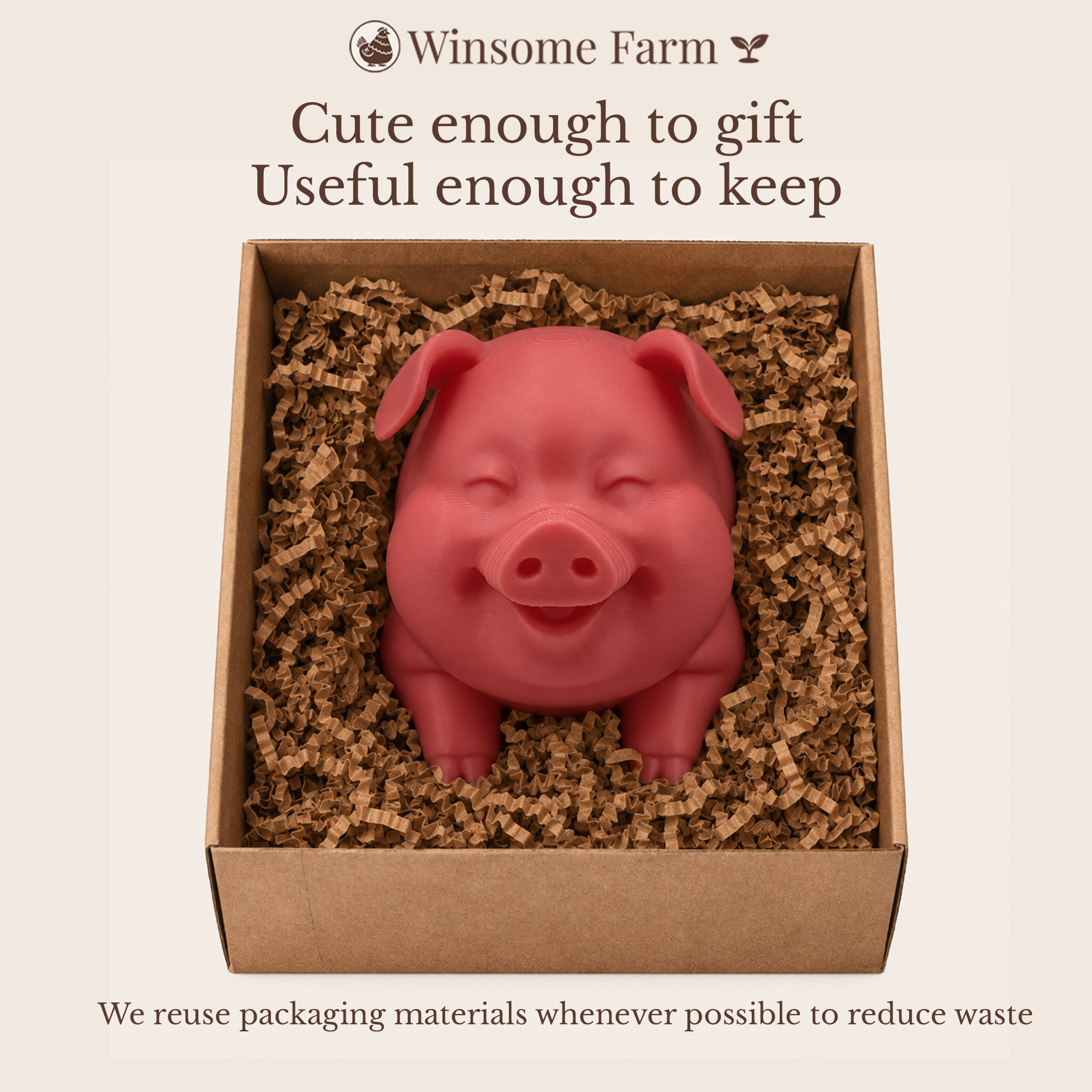 Pig Universal Soap Holder - Winsome Farm