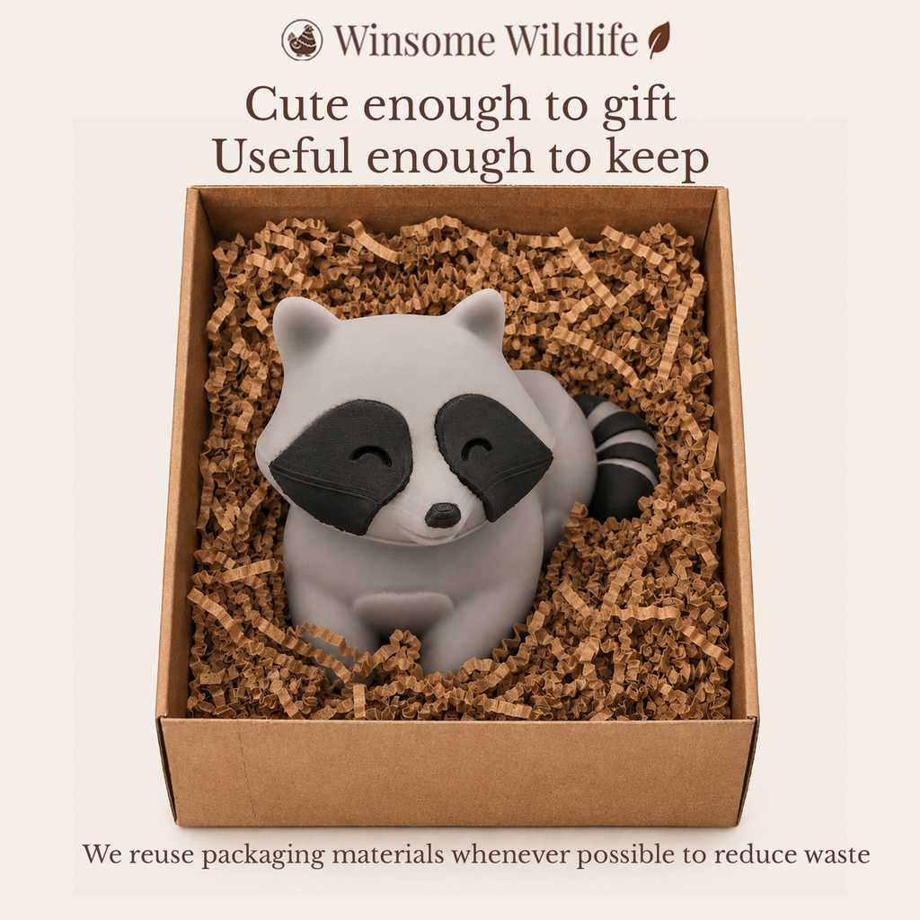 Raccoon Universal Soap Holder - Winsome Wildlife