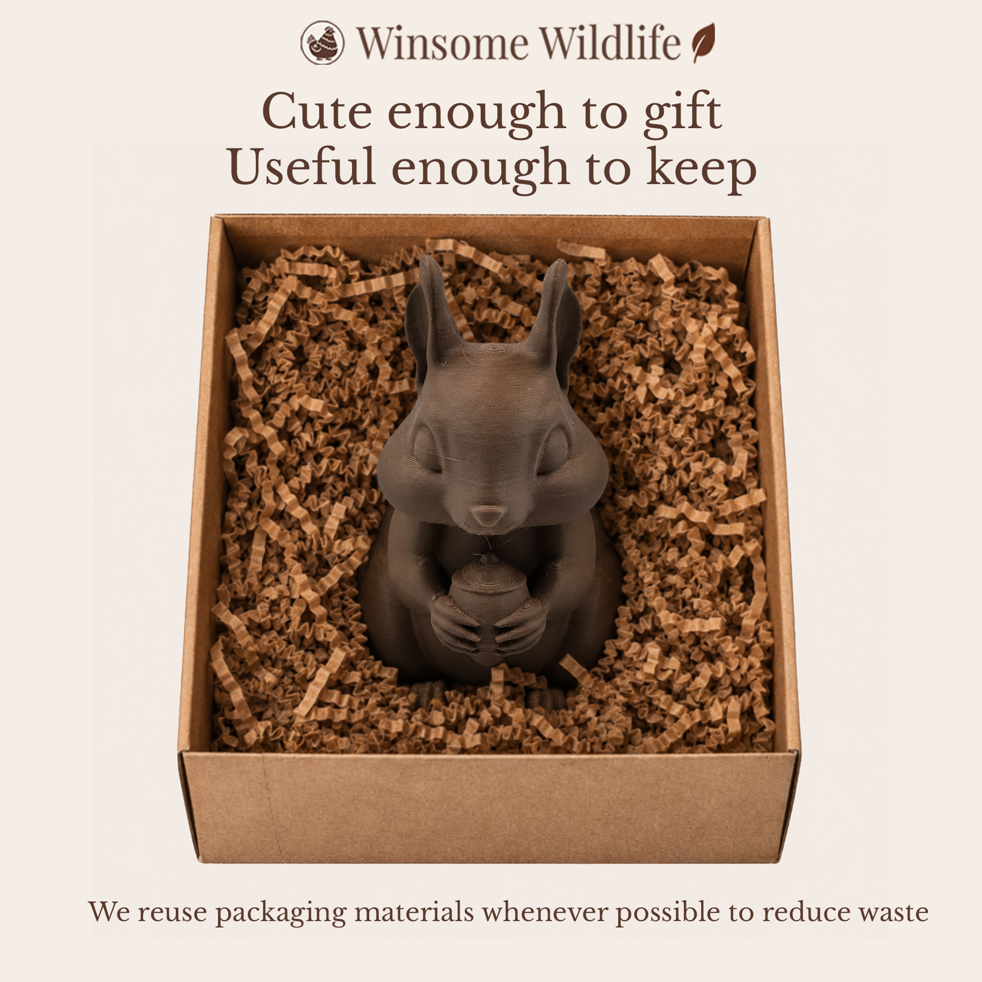 Squirrel Universal Soap Holder - Winsome Wildlife